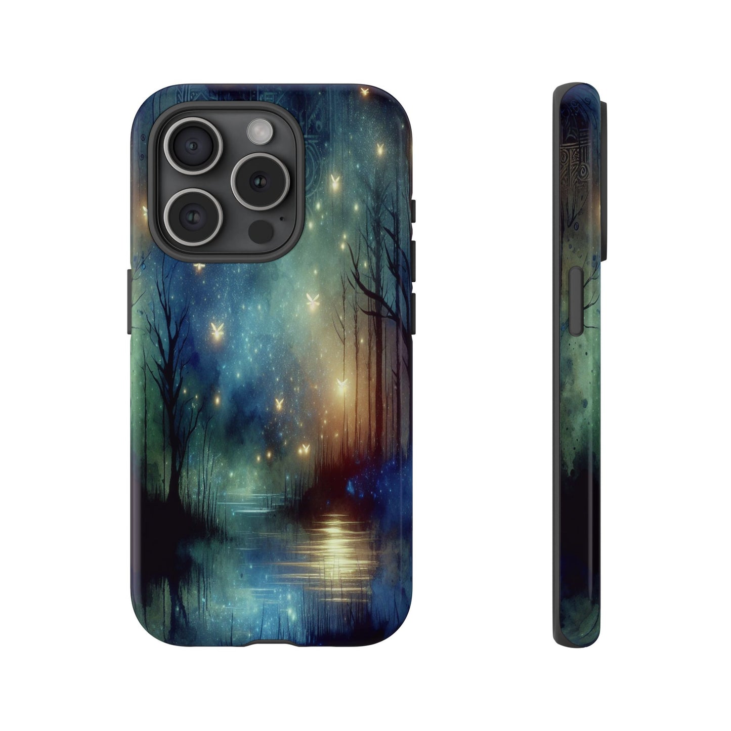 Starlit Fantasy Forest - Phone Case