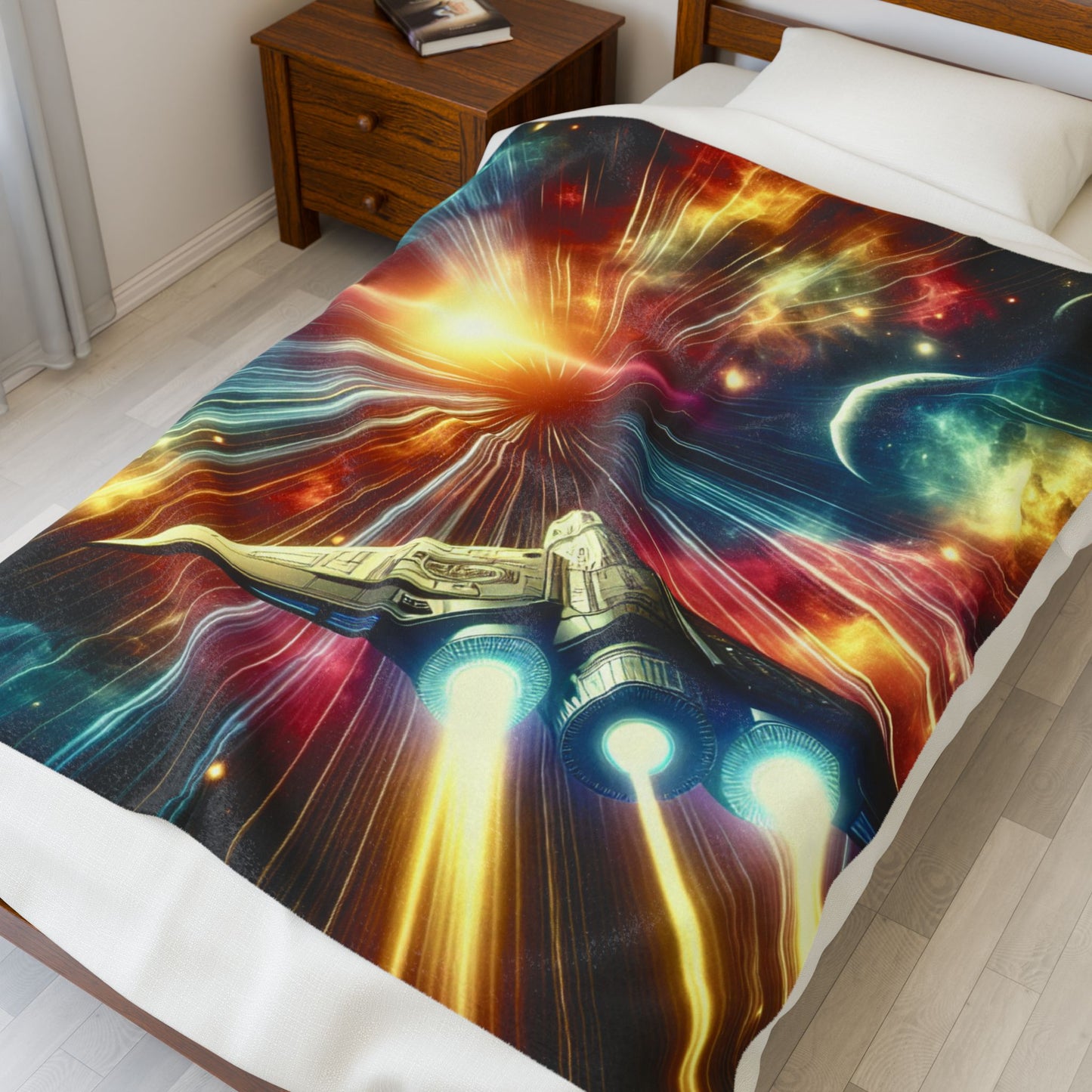 Interstellar Odyssey- Plush Blanket