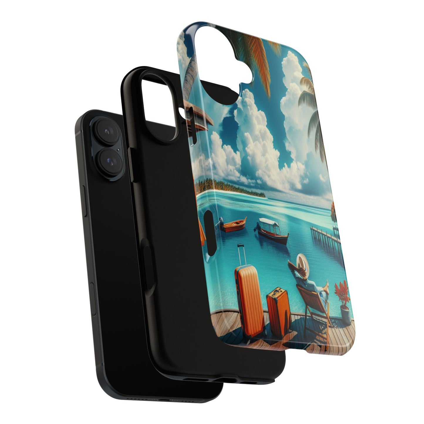 Island Escape Oasis - Phone Case