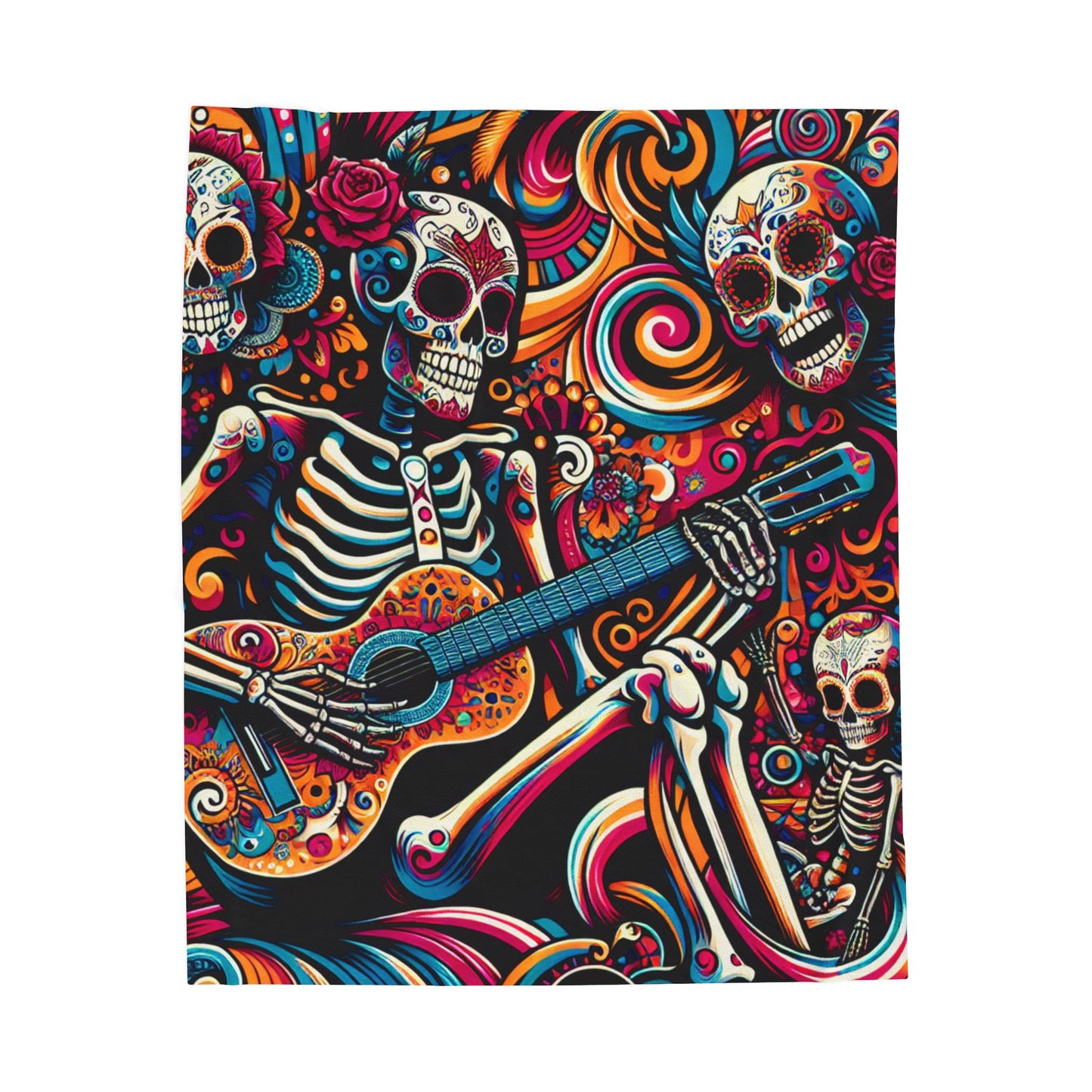 Celebration of Life in Full Spectrum - Plush Blanket