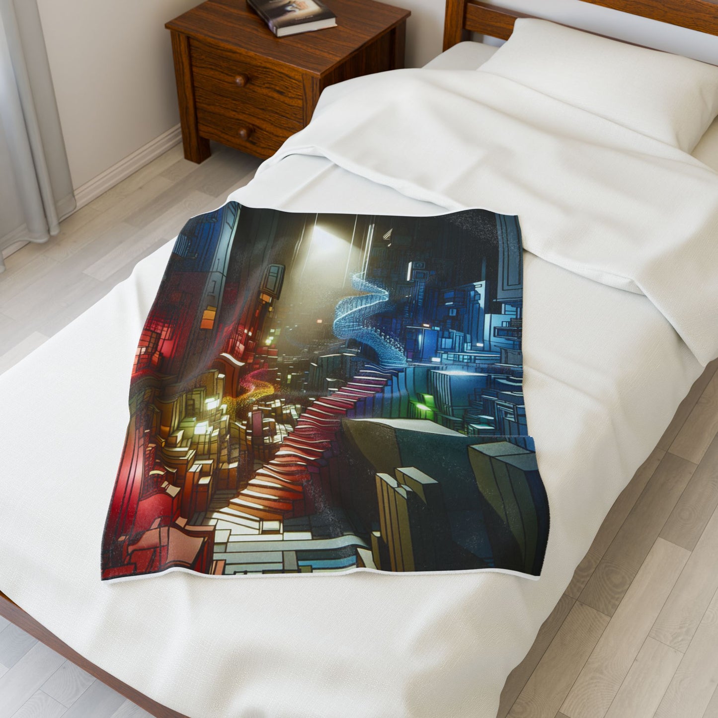 Maze of Everglow - Plush Blanket