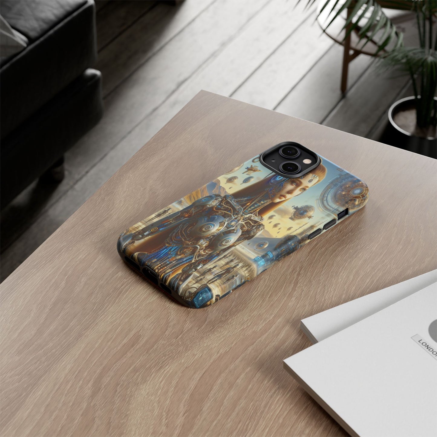 Futuristic Realm of Technology - Phone Case
