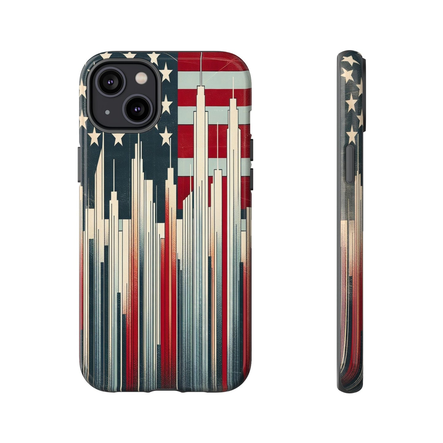 Skyline and Stars Unite - Phone Case