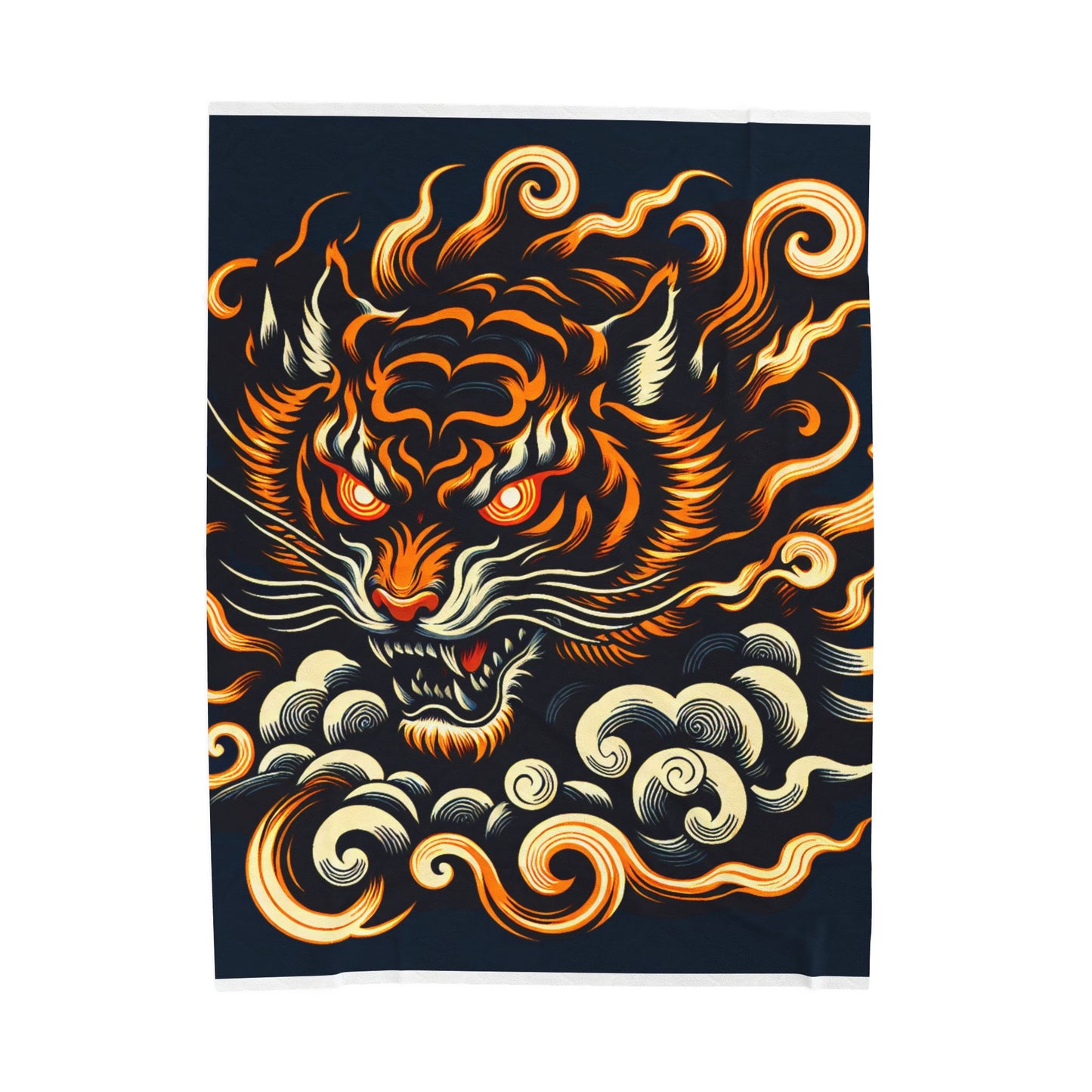 Fierce Essence of the Beast - Plush Blanket