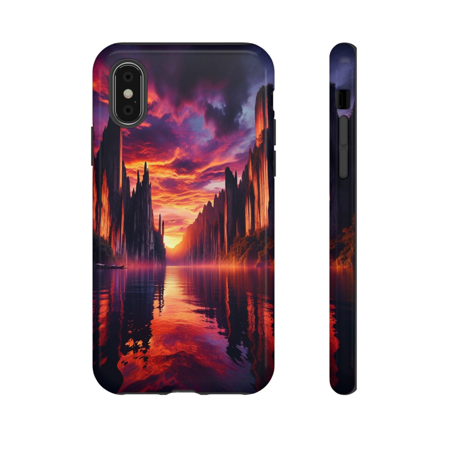 Protective Radiant Horizon Reverie  Iphone Case Compatible With Iphone 16 15 14 - Phone Cover