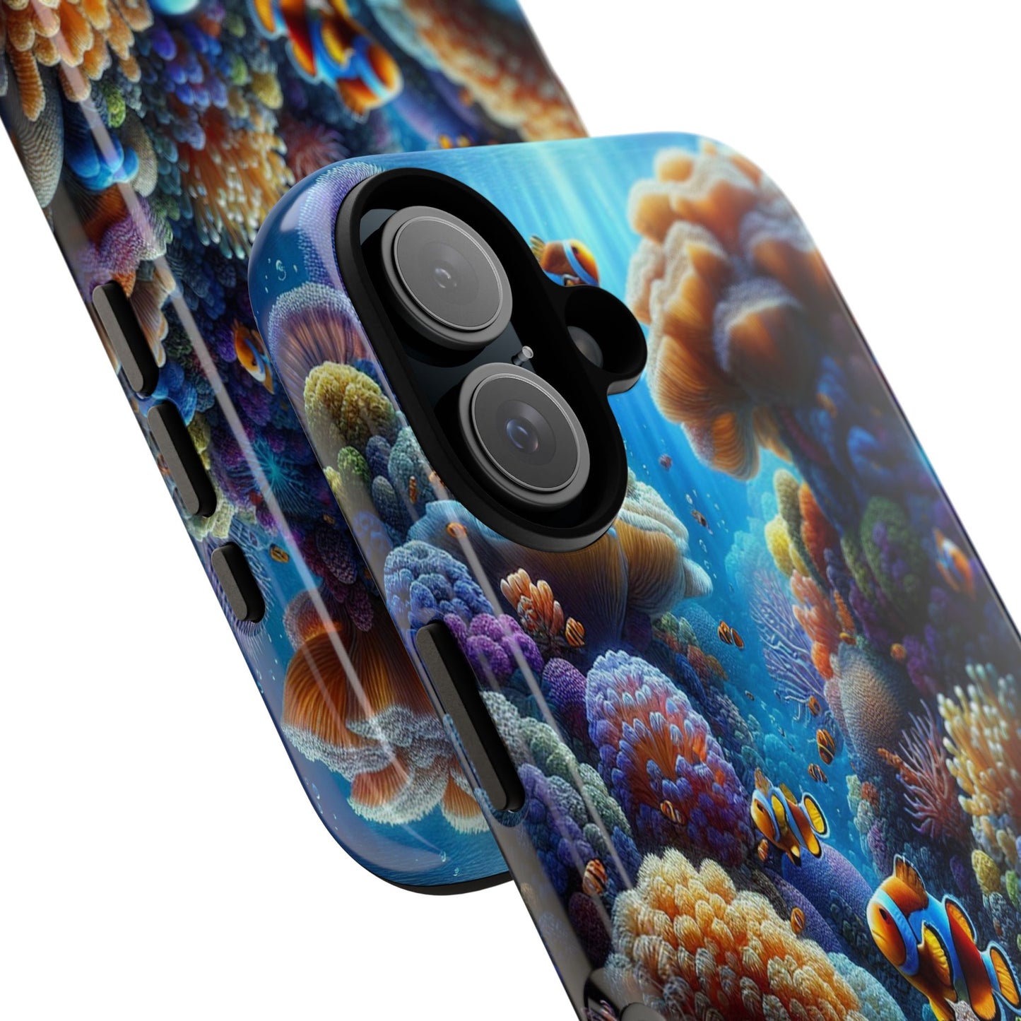 Custom ProtectiveUnderwater Paradise Alive with ColorIphone Case Compatible With Iphone 16 15 14 - Phone Cover