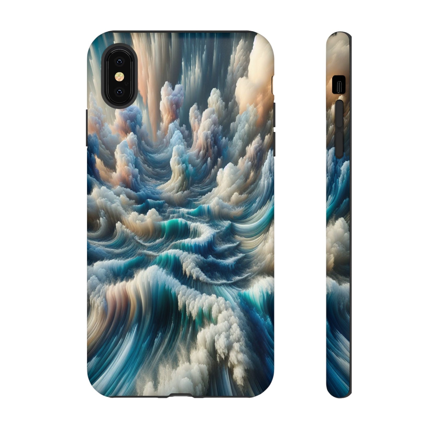 Waves of Clouded Light - Phone Case