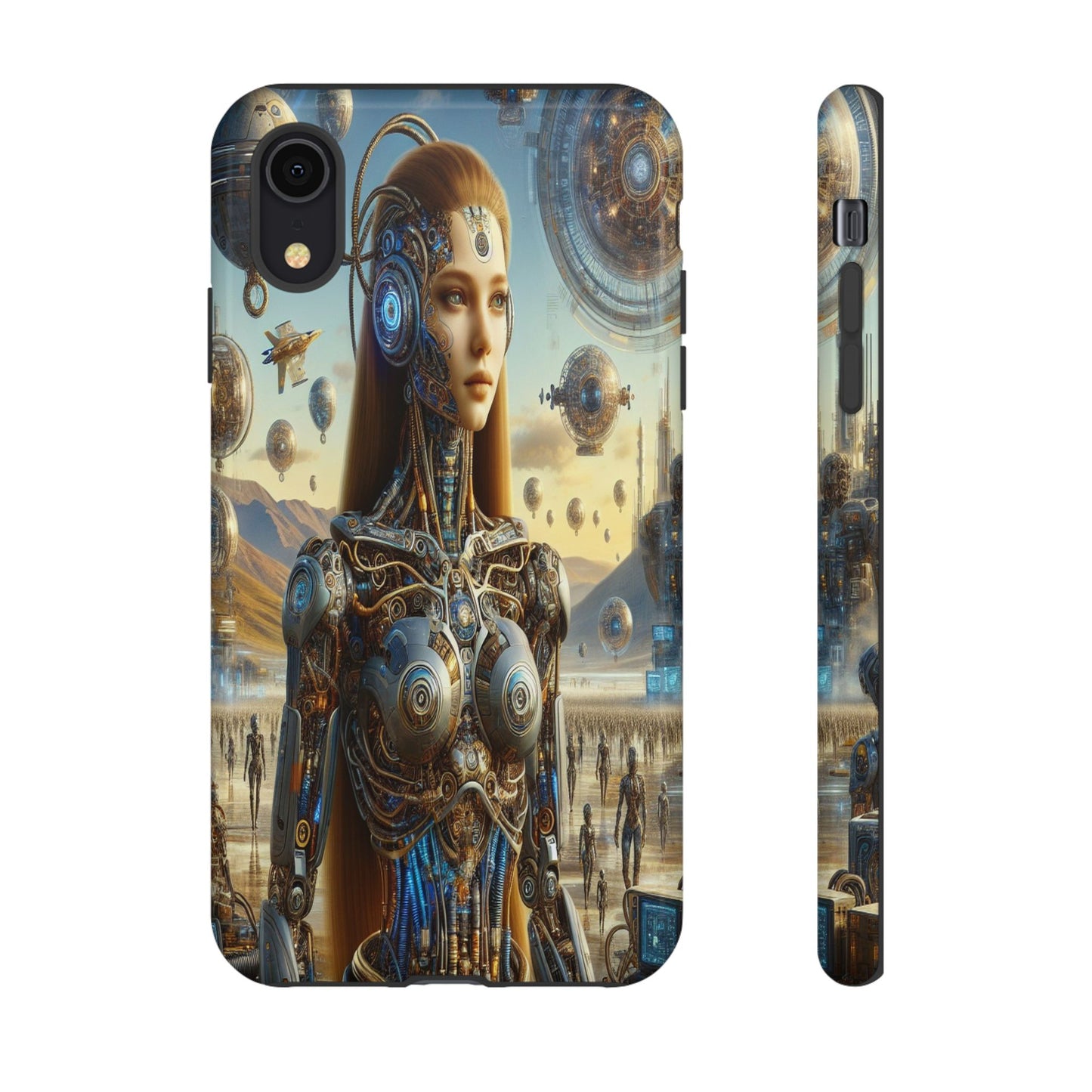 Futuristic Realm of Technology - Phone Case