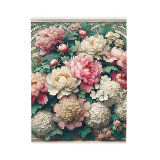 Botanical Opulence- Plush Blanket