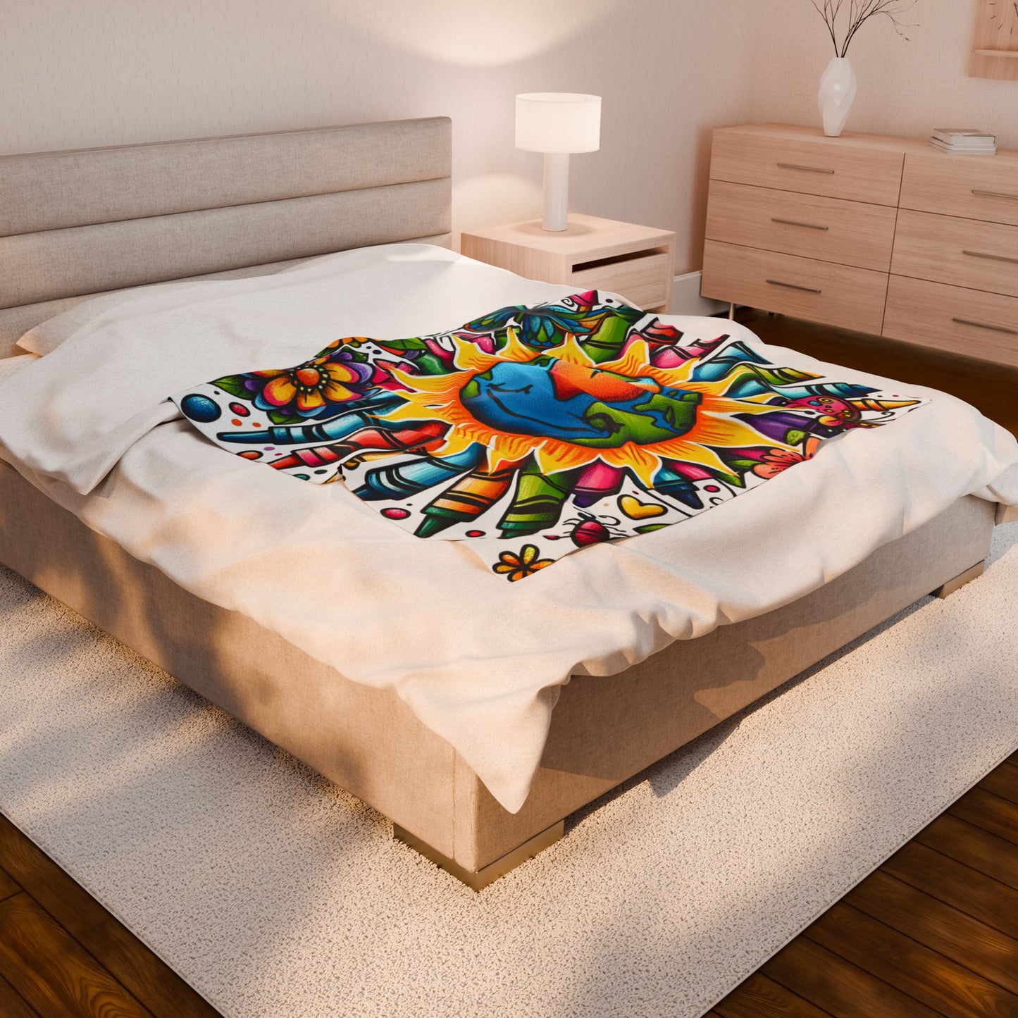 Joyful Creation Fiesta - Plush Blanket