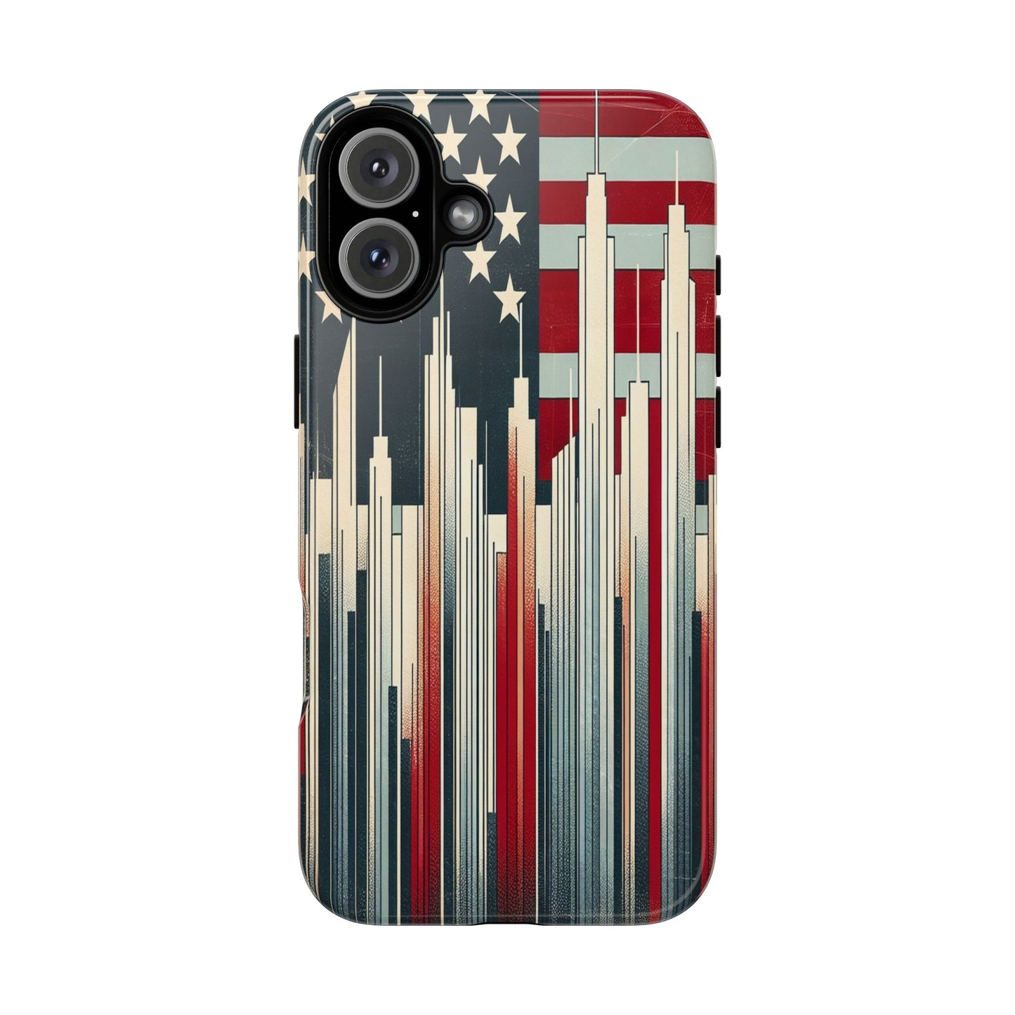 Skyline and Stars Unite - Phone Case