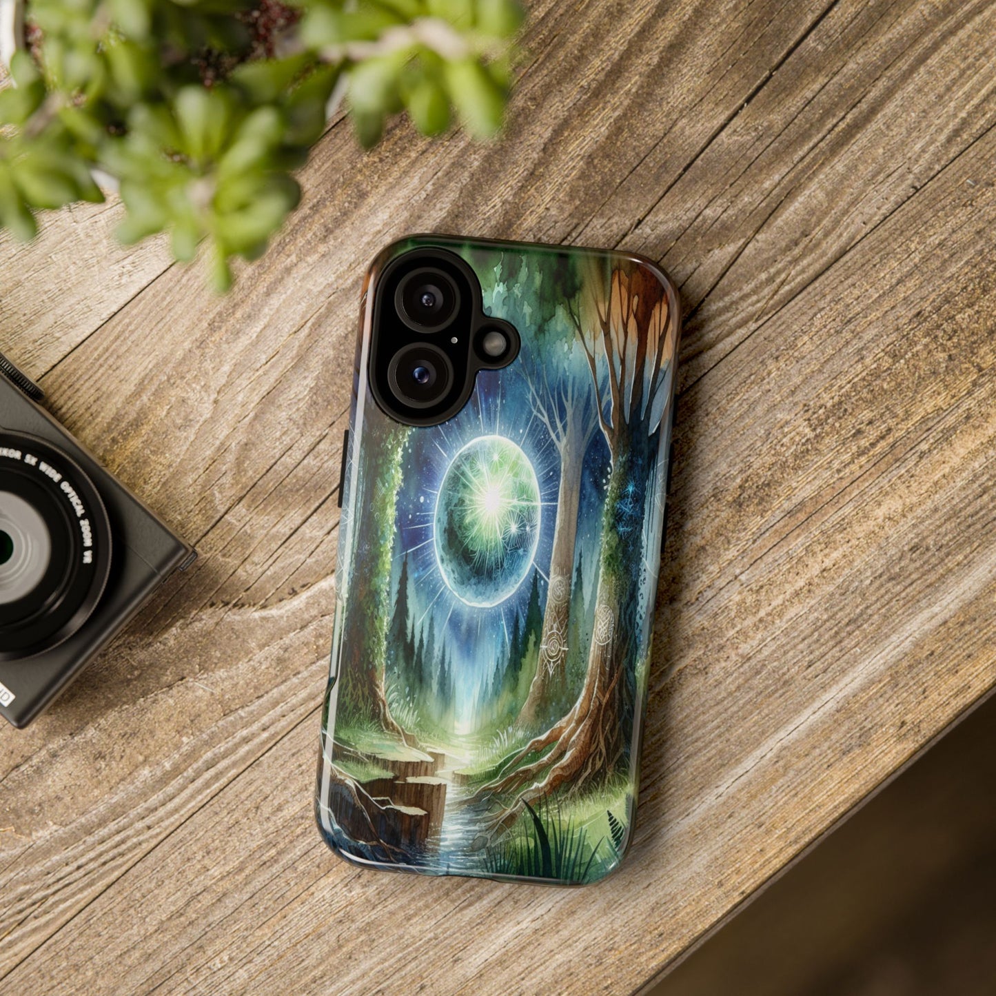 Celestial Forest Vista - Phone Case