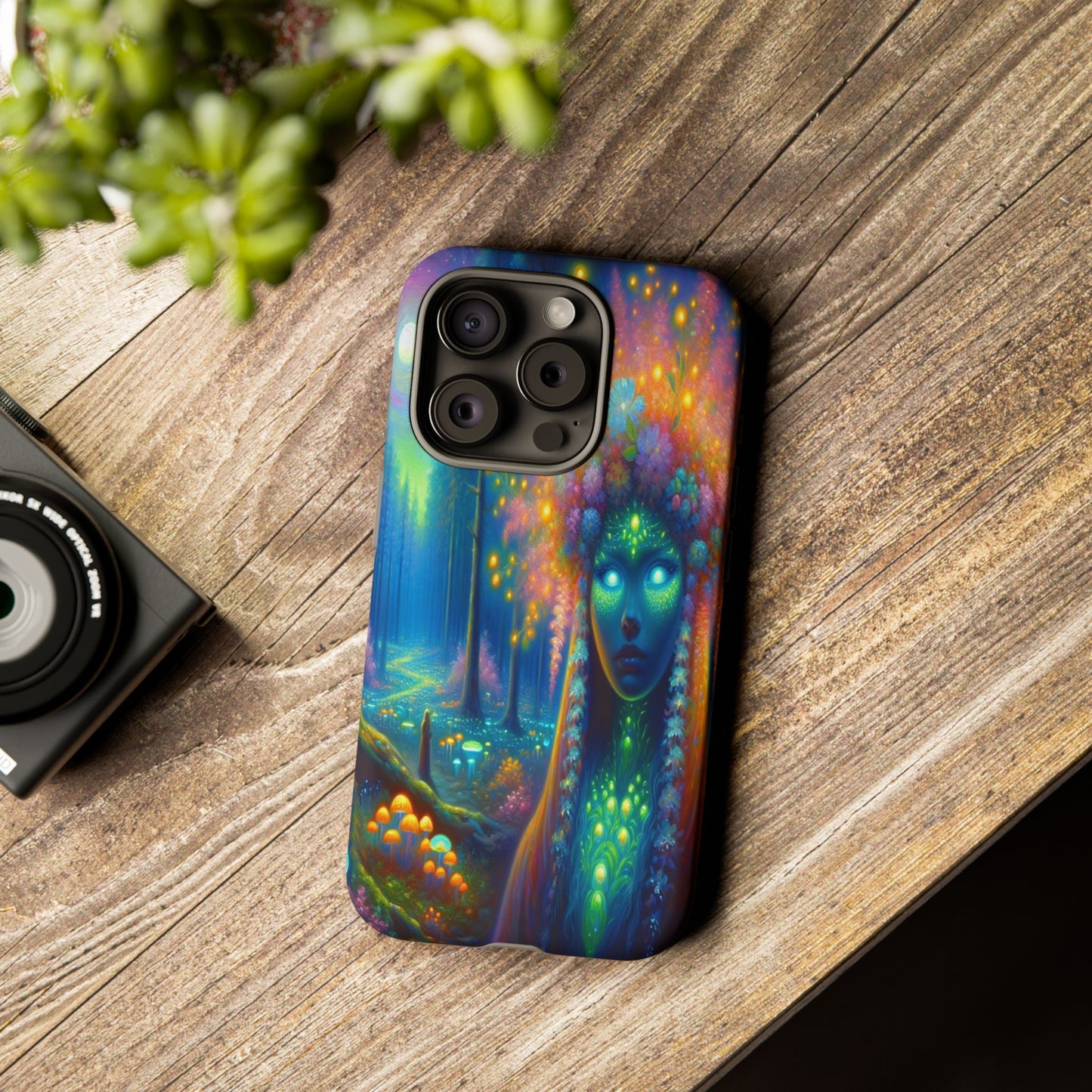 Forest of Mystical Lights - Phone Case