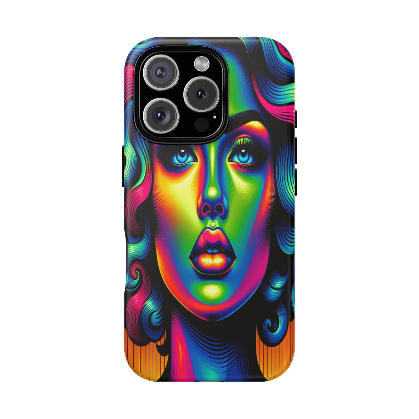 Custom Protective Spectrum Radiance Iphone Case Compatible With Iphone 16 15 14 - Phone Cover