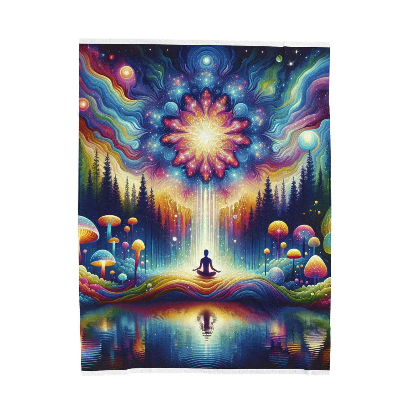 Mystic Reverie - Plush Blanket