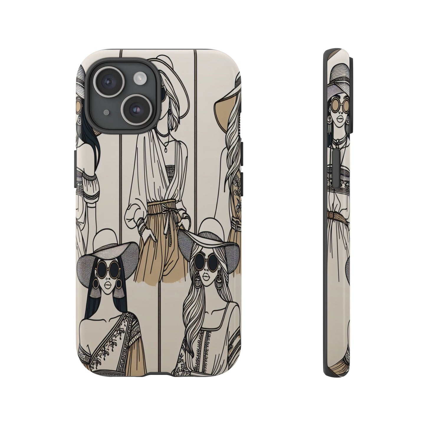 Chic Bohemian Fashion Styles - Phone Case