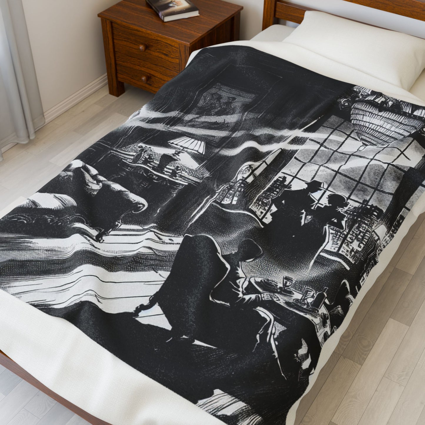 Glimpse of Elegance - Plush Blanket