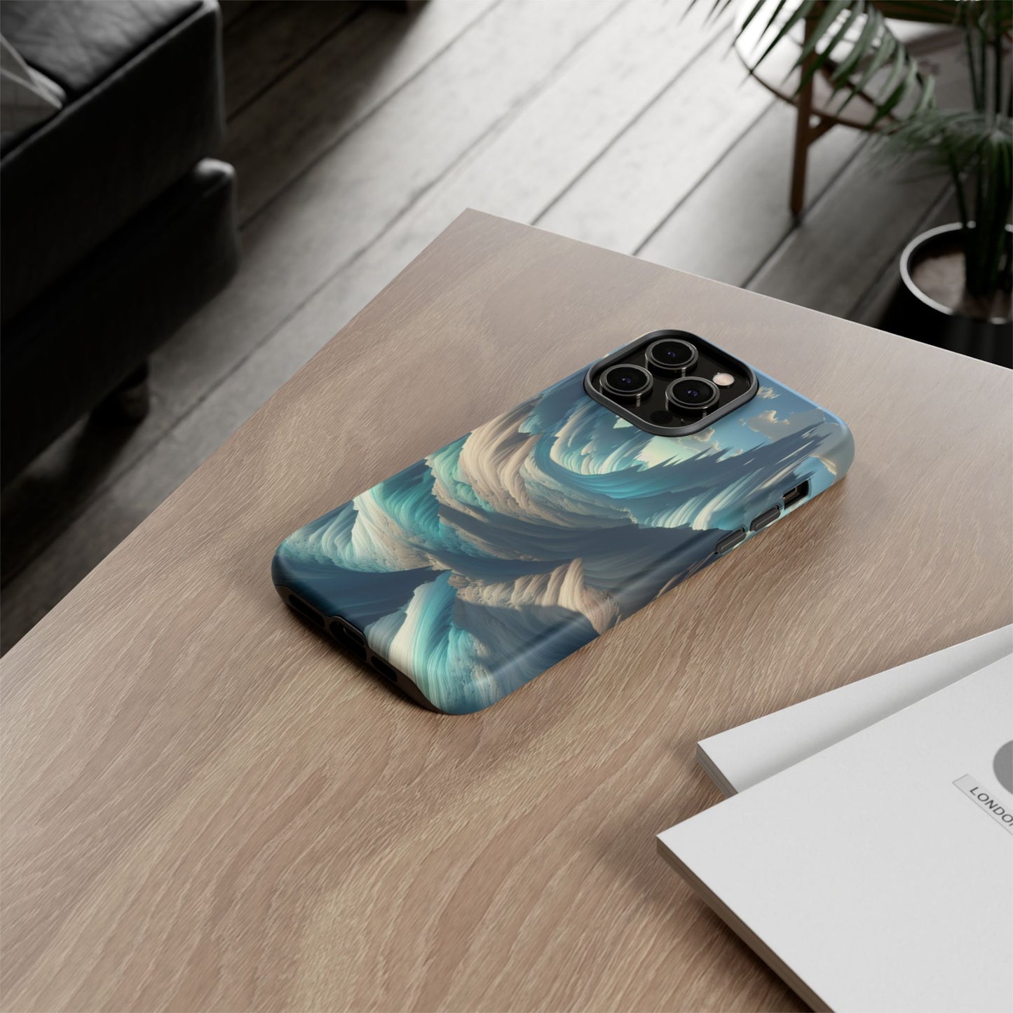 Whispering Peaks of Imagination - Phone Case
