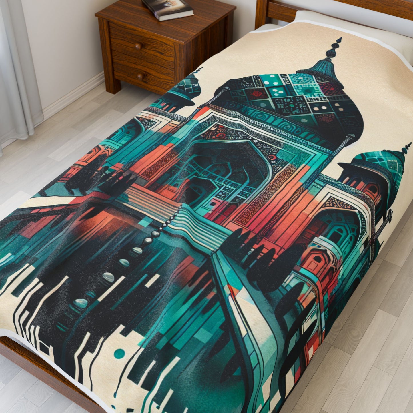 Timeless Architecture Vision - Plush Blanket