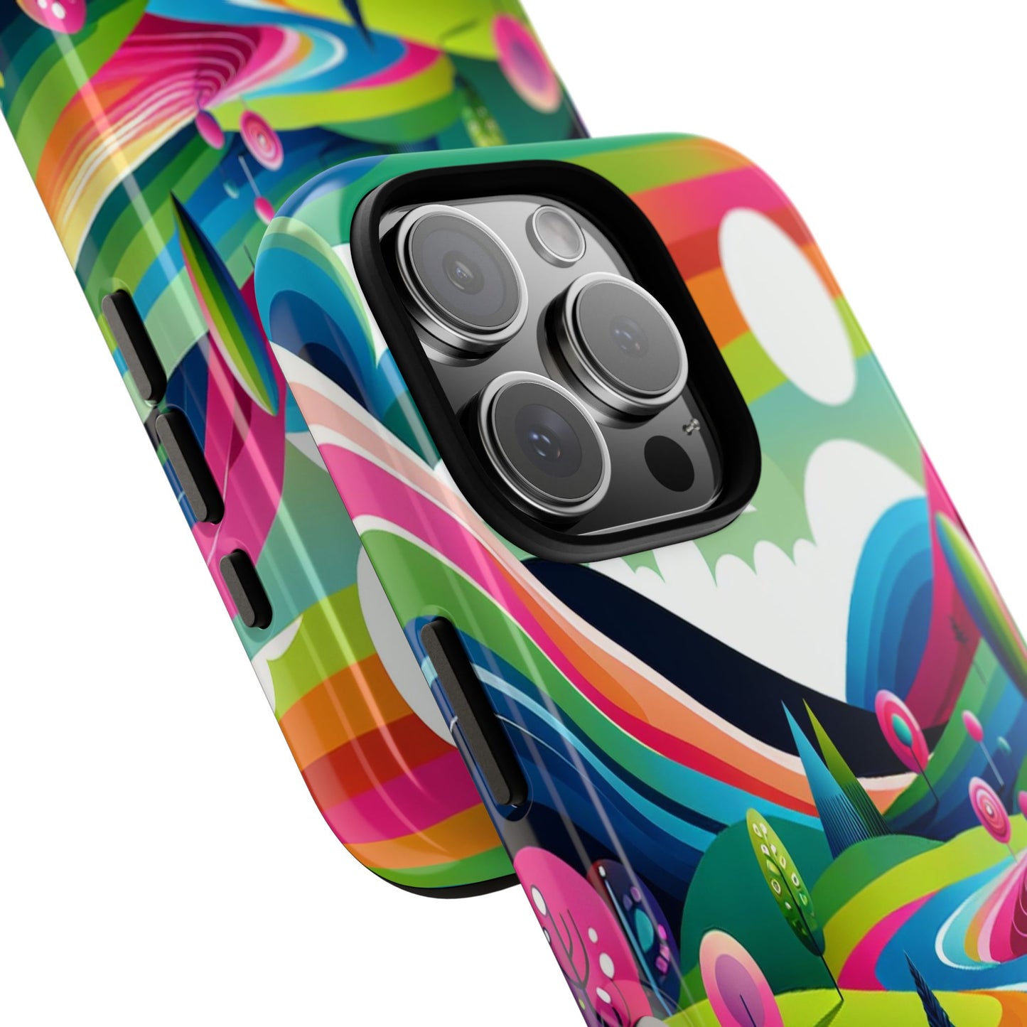 Colorful Landscape Journey - Phone Case