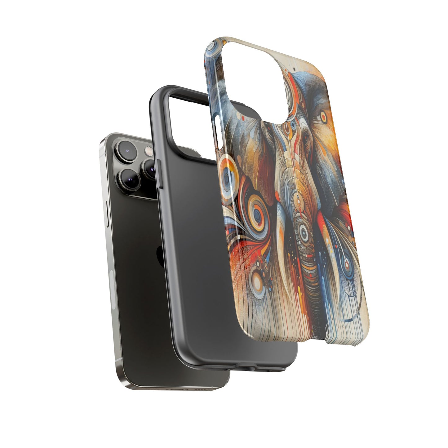 Elephant Kaleidoscope - Phone Case