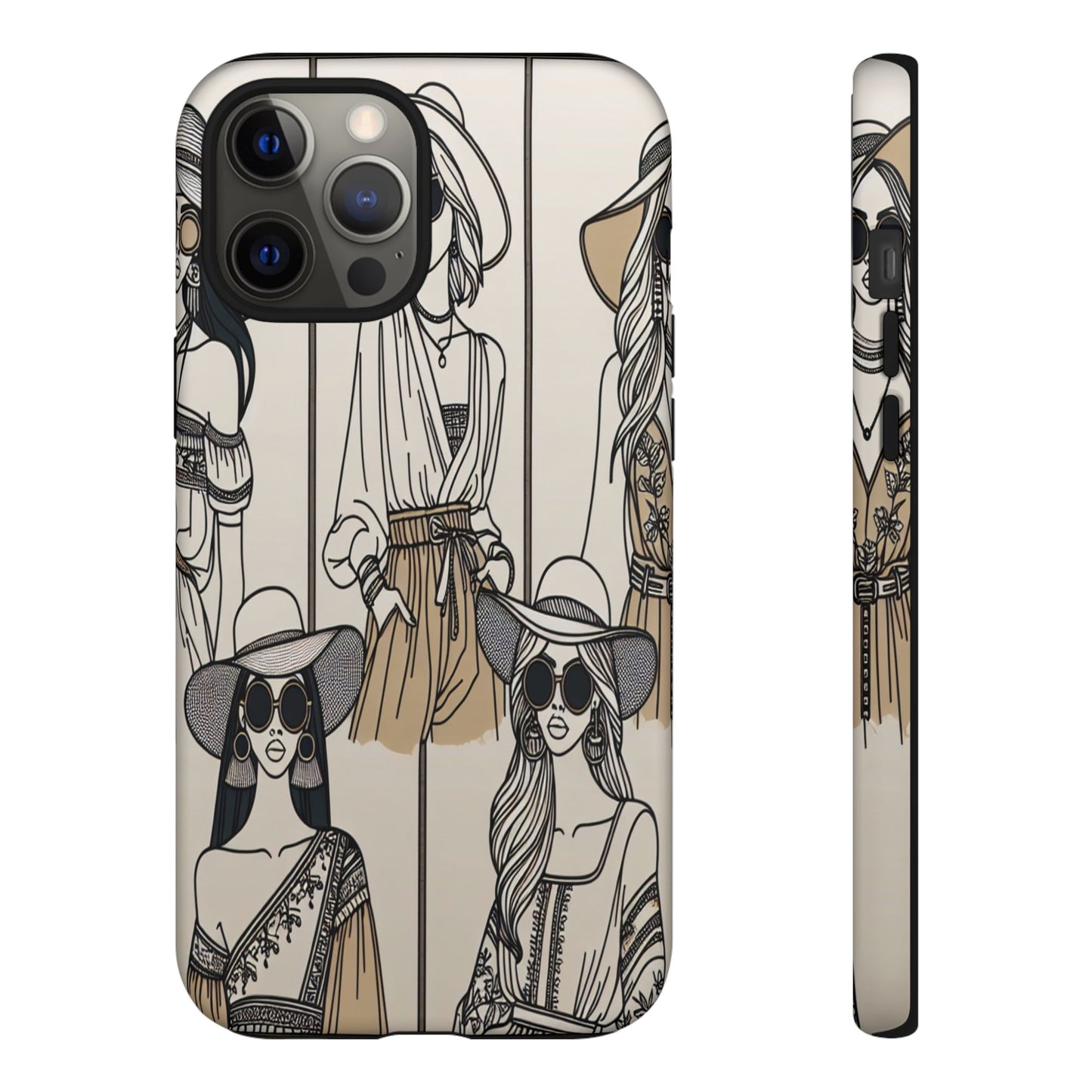 Chic Bohemian Fashion Styles - Phone Case