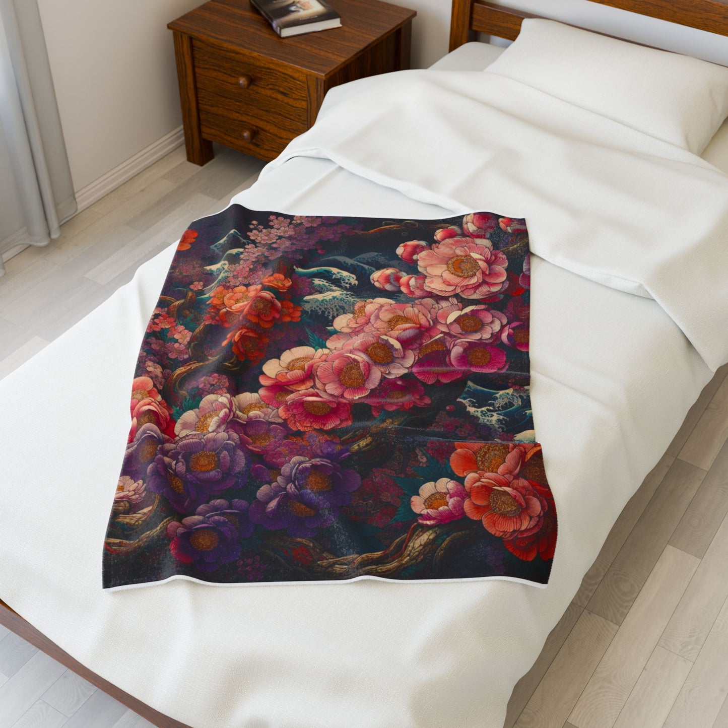 Floral Renaissance - Plush Blanket