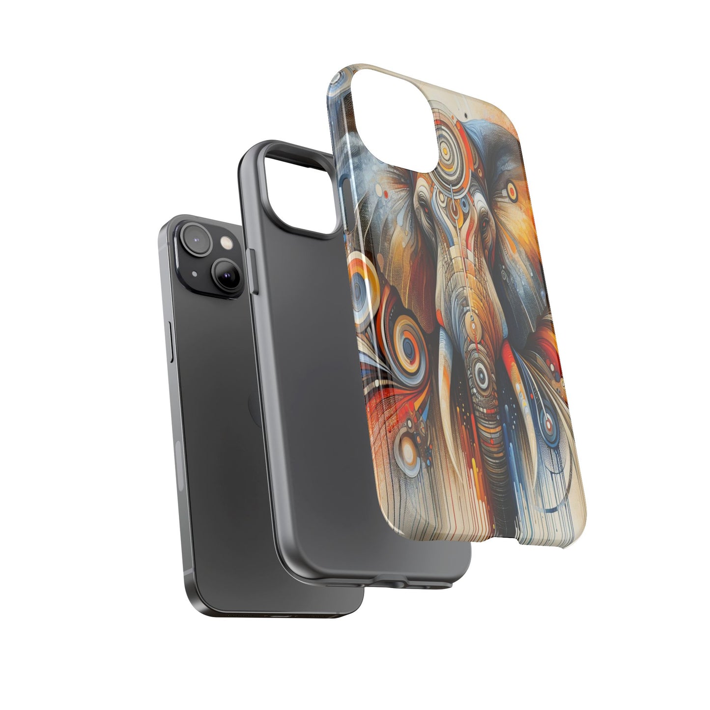Elephant Kaleidoscope - Phone Case