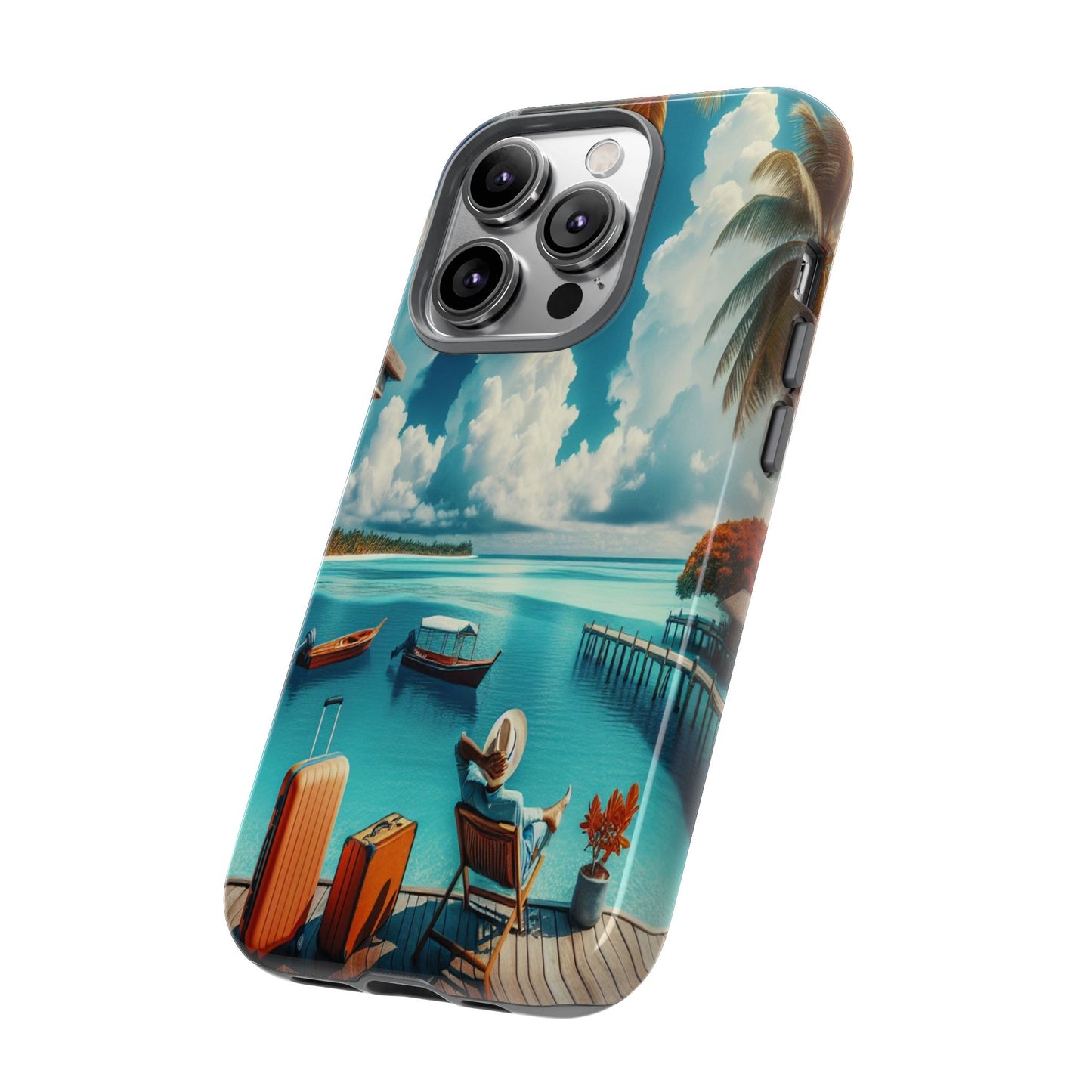 Island Escape Oasis - Phone Case