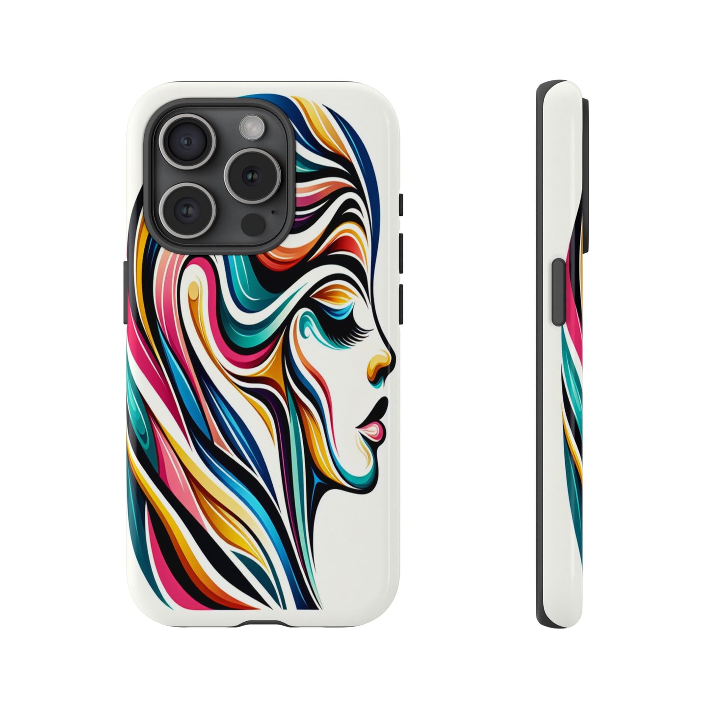 Custom ProtectiveRadiant WhirlsIphone Case Compatible With Iphone 16 15 14 - Phone Cover