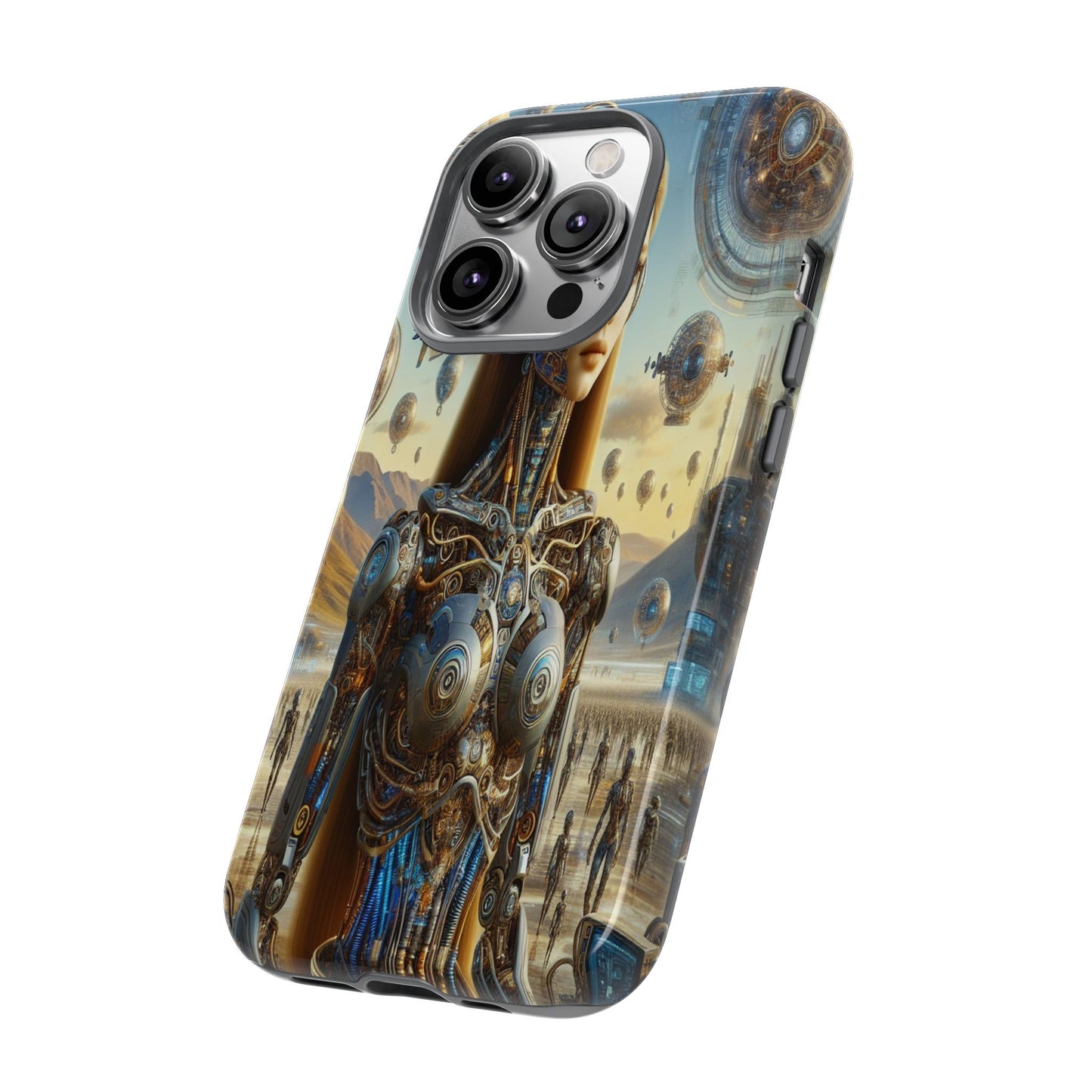 Futuristic Realm of Technology - Phone Case