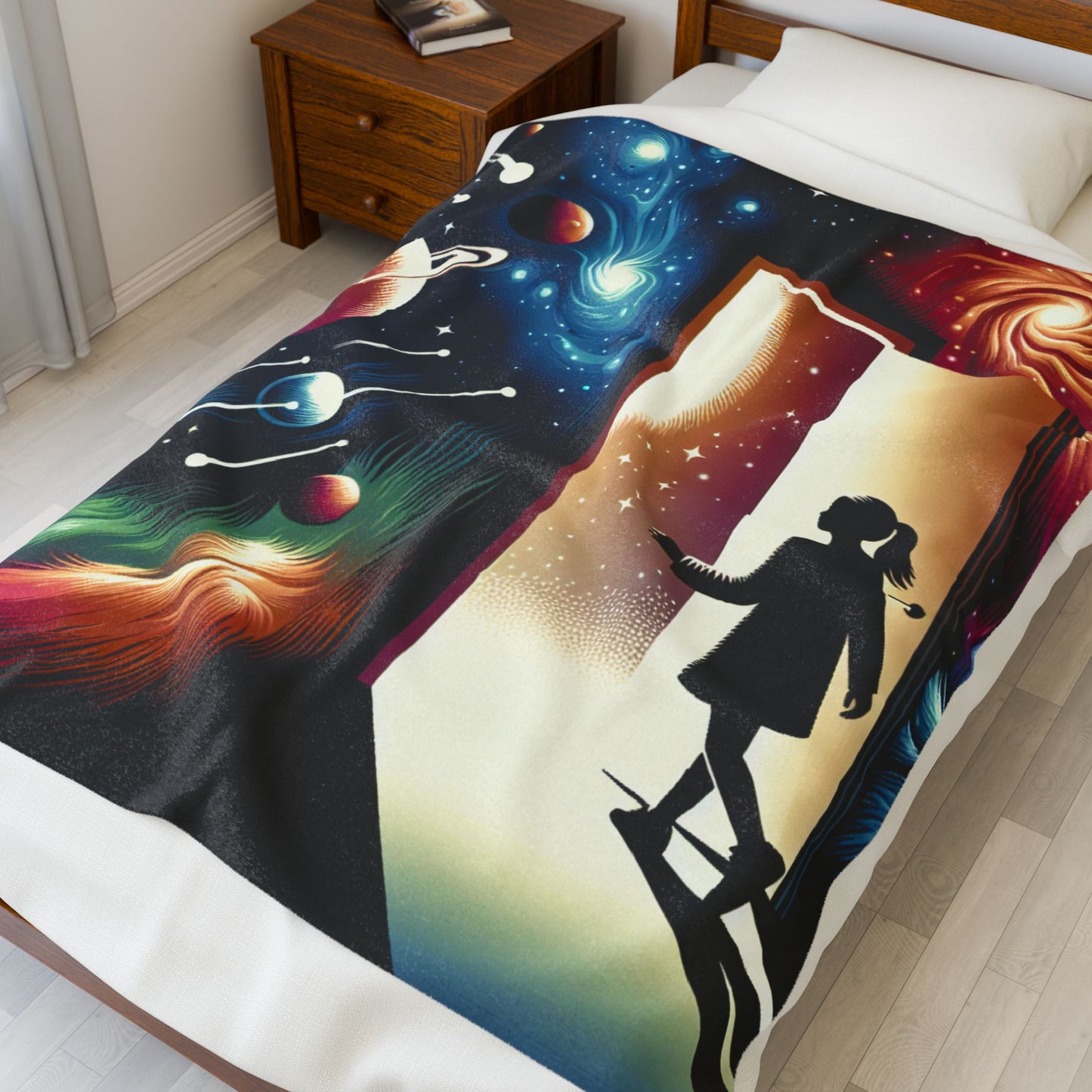 Exploring the Wonders Beyond - Plush Blanket