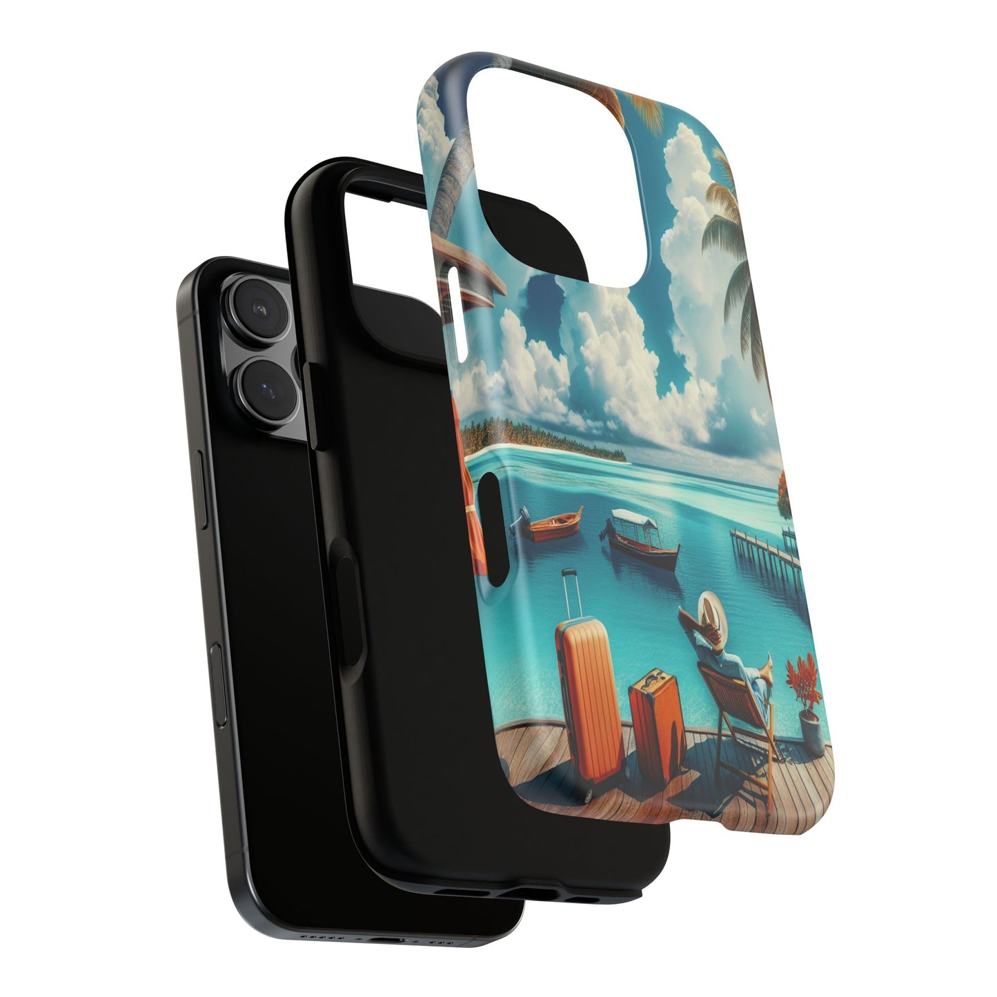 Island Escape Oasis - Phone Case