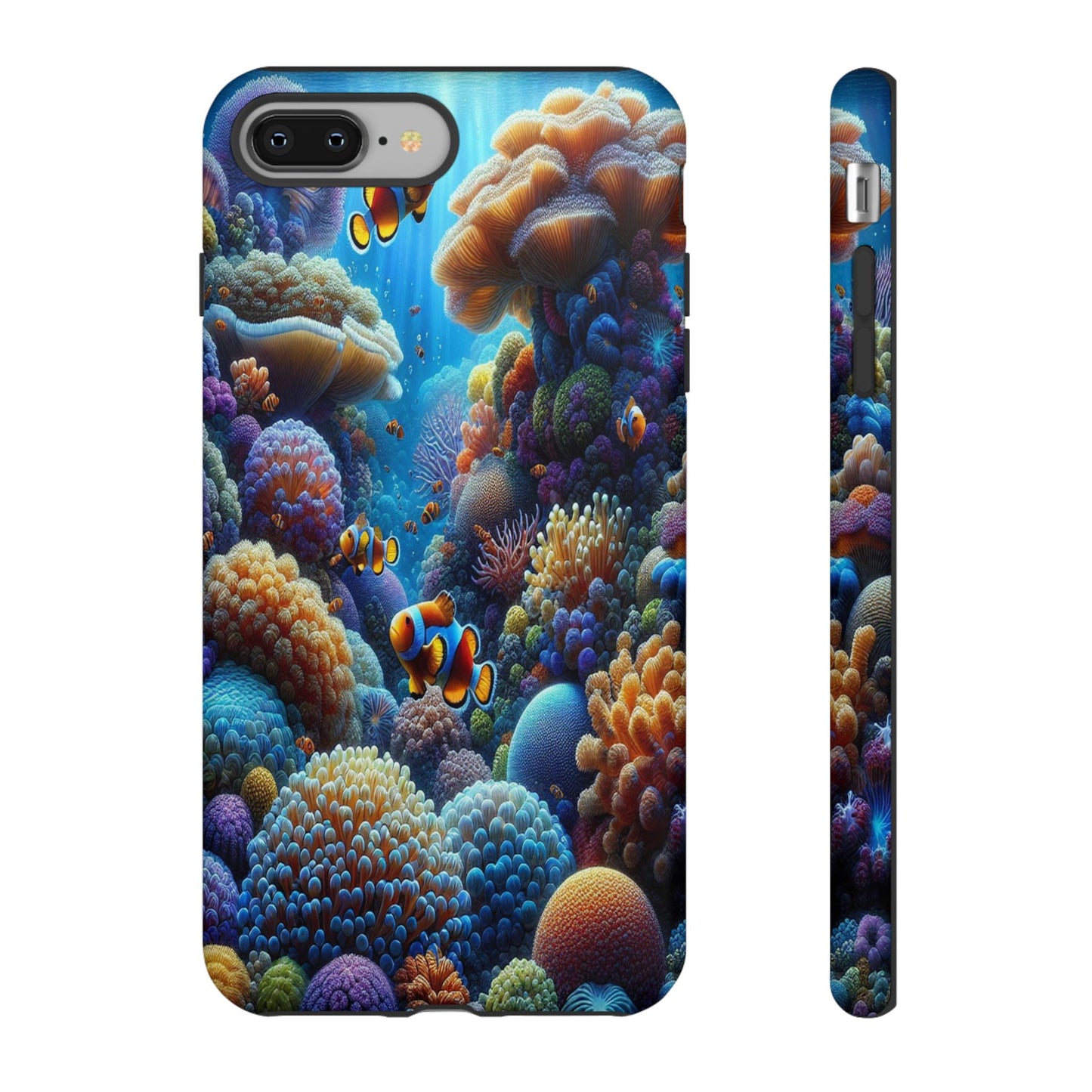 Custom ProtectiveUnderwater Paradise Alive with ColorIphone Case Compatible With Iphone 16 15 14 - Phone Cover