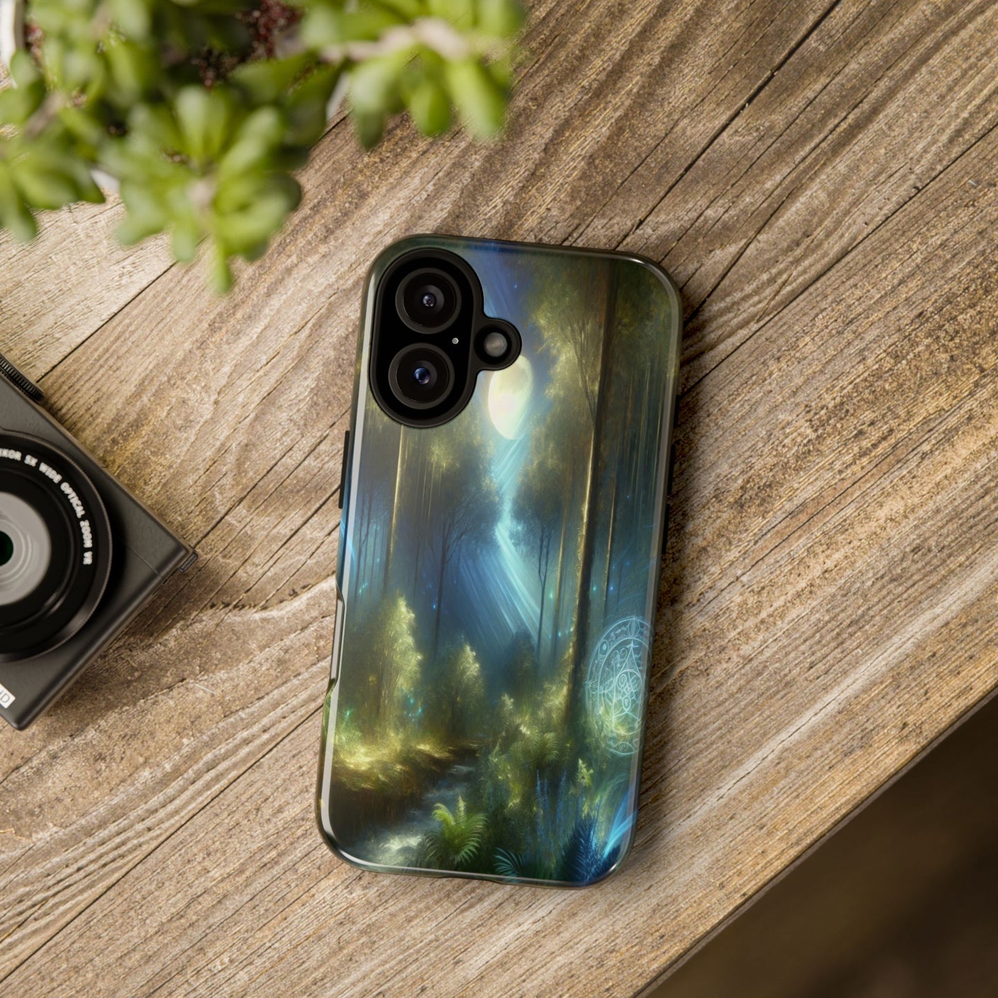 Mystical Forest Light - Phone Case