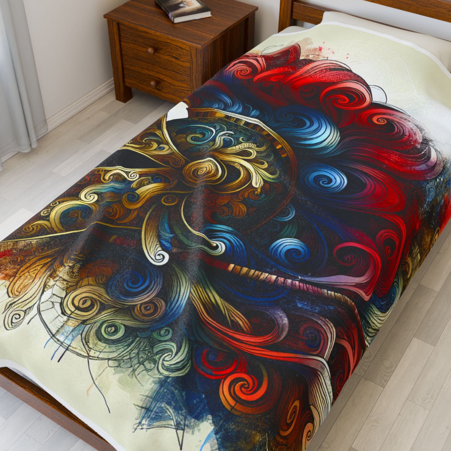 Gladiator's Aura - Plush Blanket