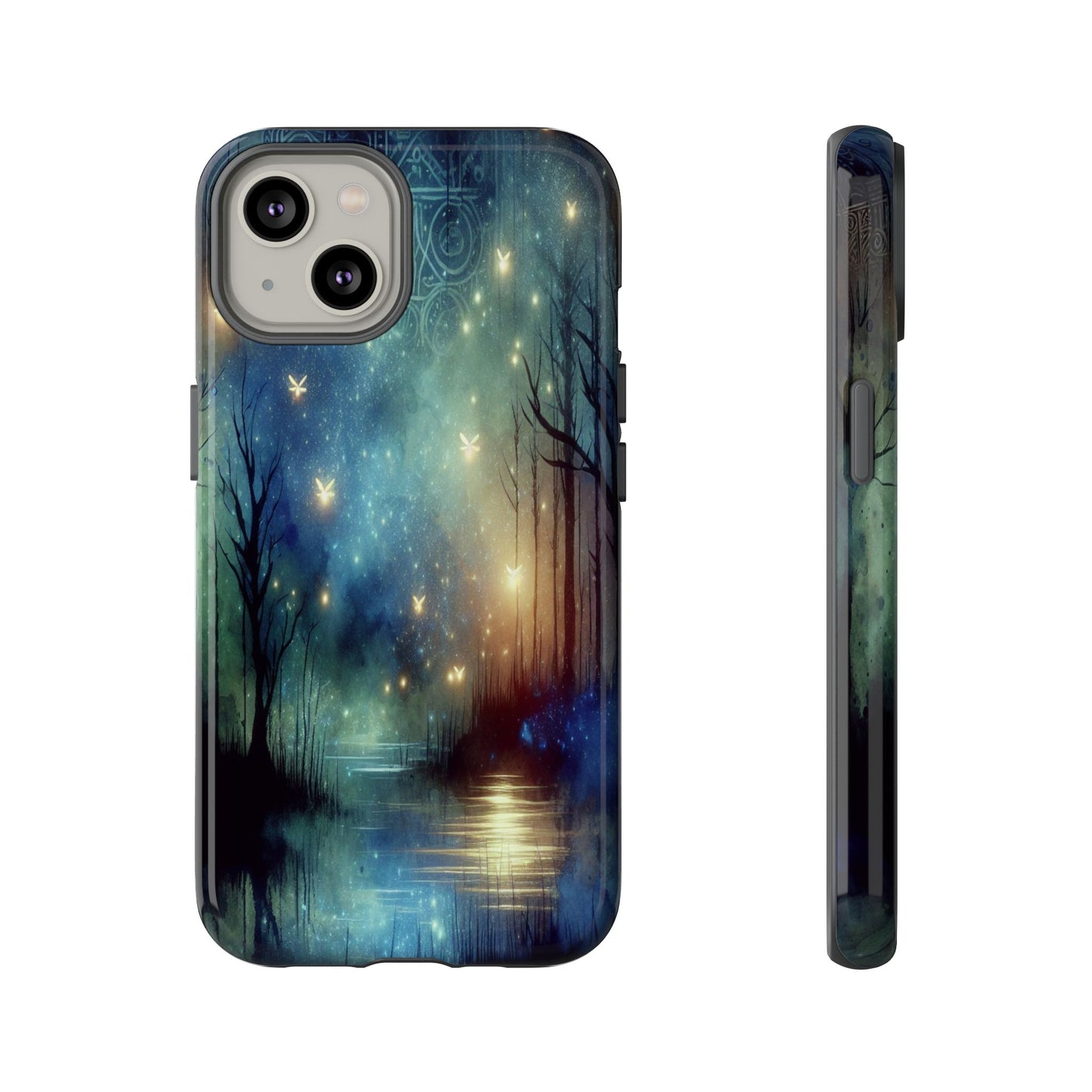 Starlit Fantasy Forest - Phone Case
