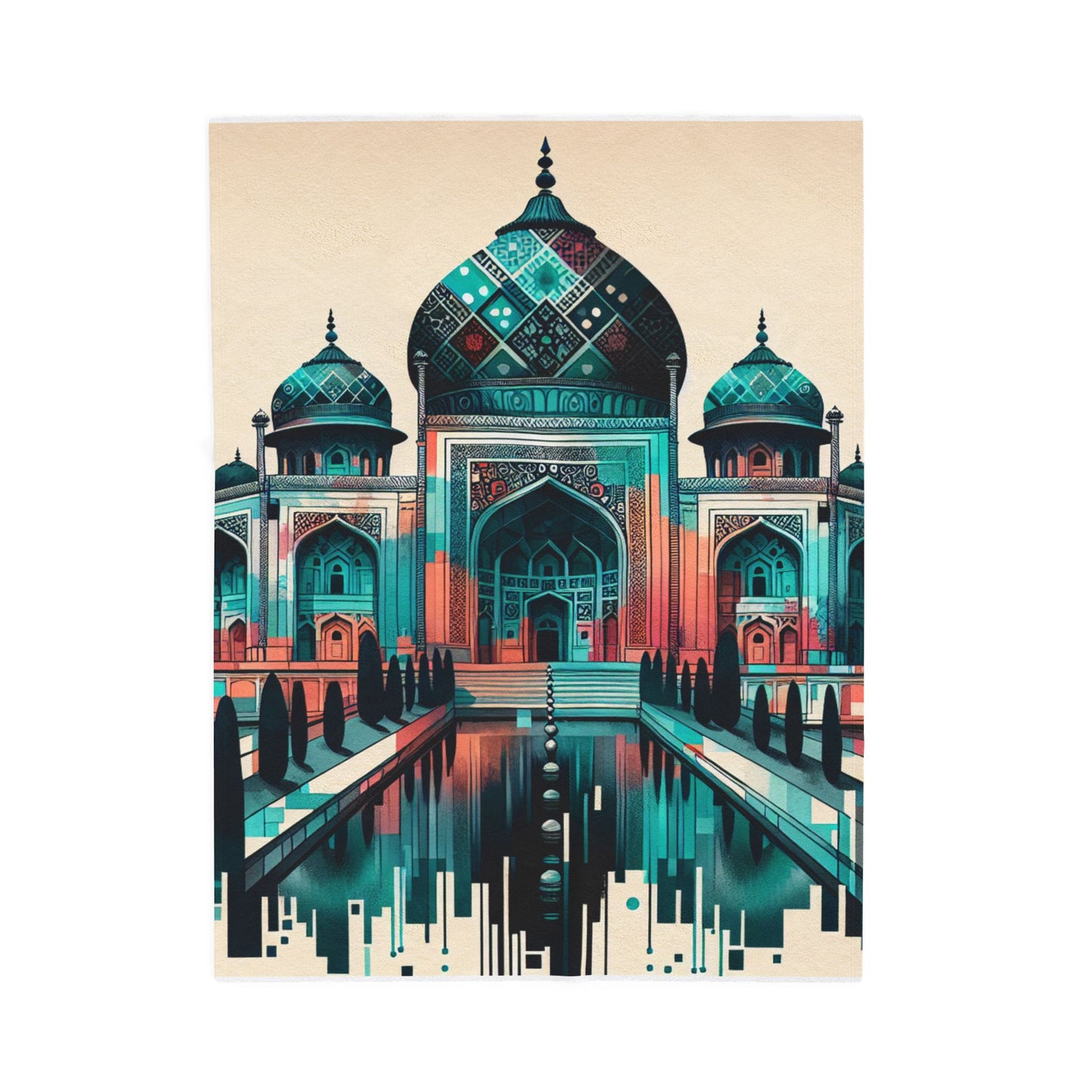 Timeless Architecture Vision - Plush Blanket