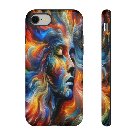 Custom Protective Whirlwind of Colors Iphone Case Compatible With Iphone 16 15 14 - Phone Cover