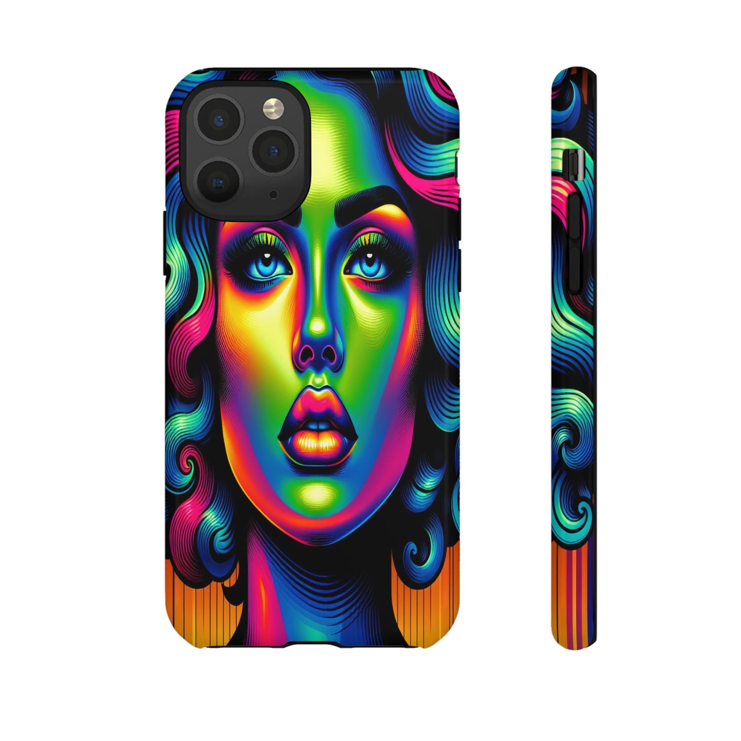 Custom Protective Spectrum Radiance Iphone Case Compatible With Iphone 16 15 14 - Phone Cover