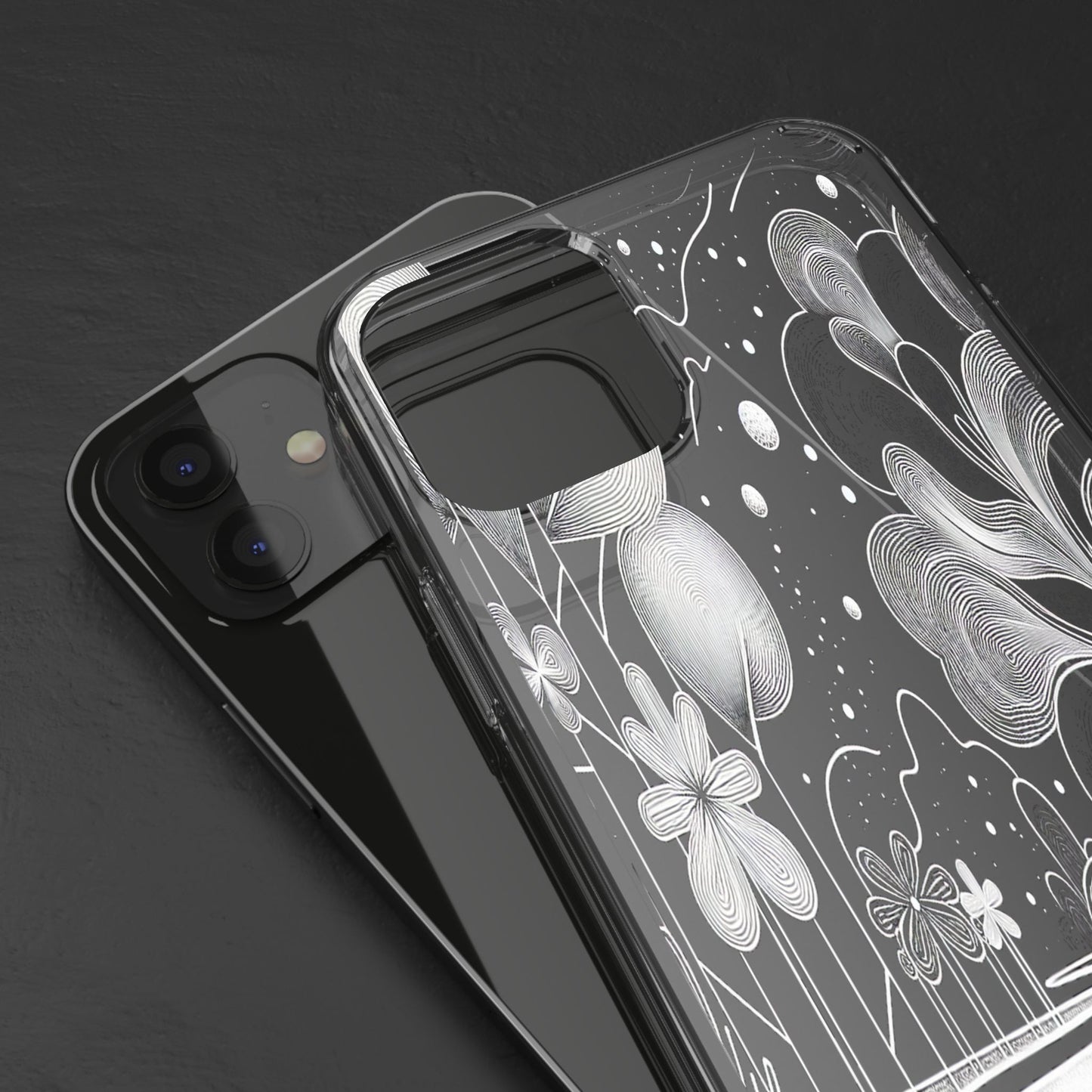 Transparent Pathway to Imagination Iphone Case Compatible With Iphone 16 15 14 - Clear Phone Cover