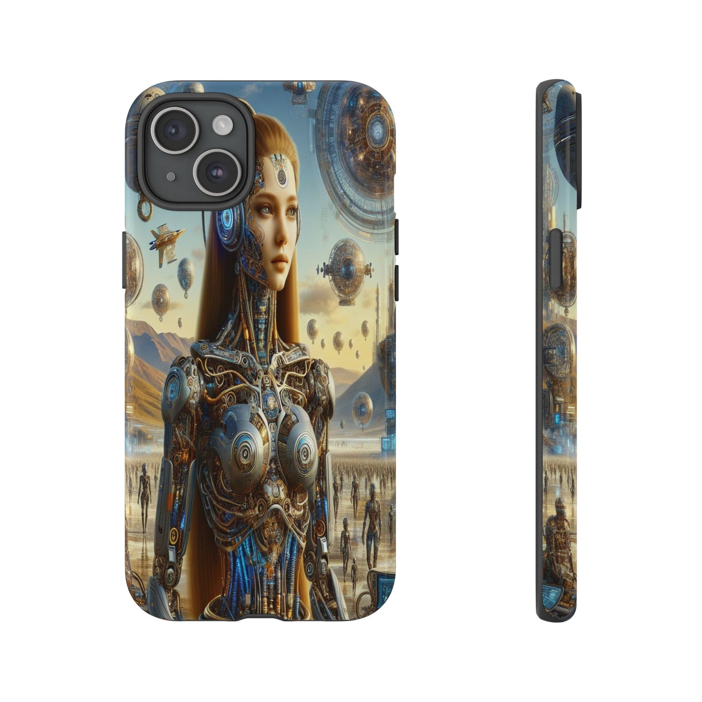Futuristic Realm of Technology - Phone Case
