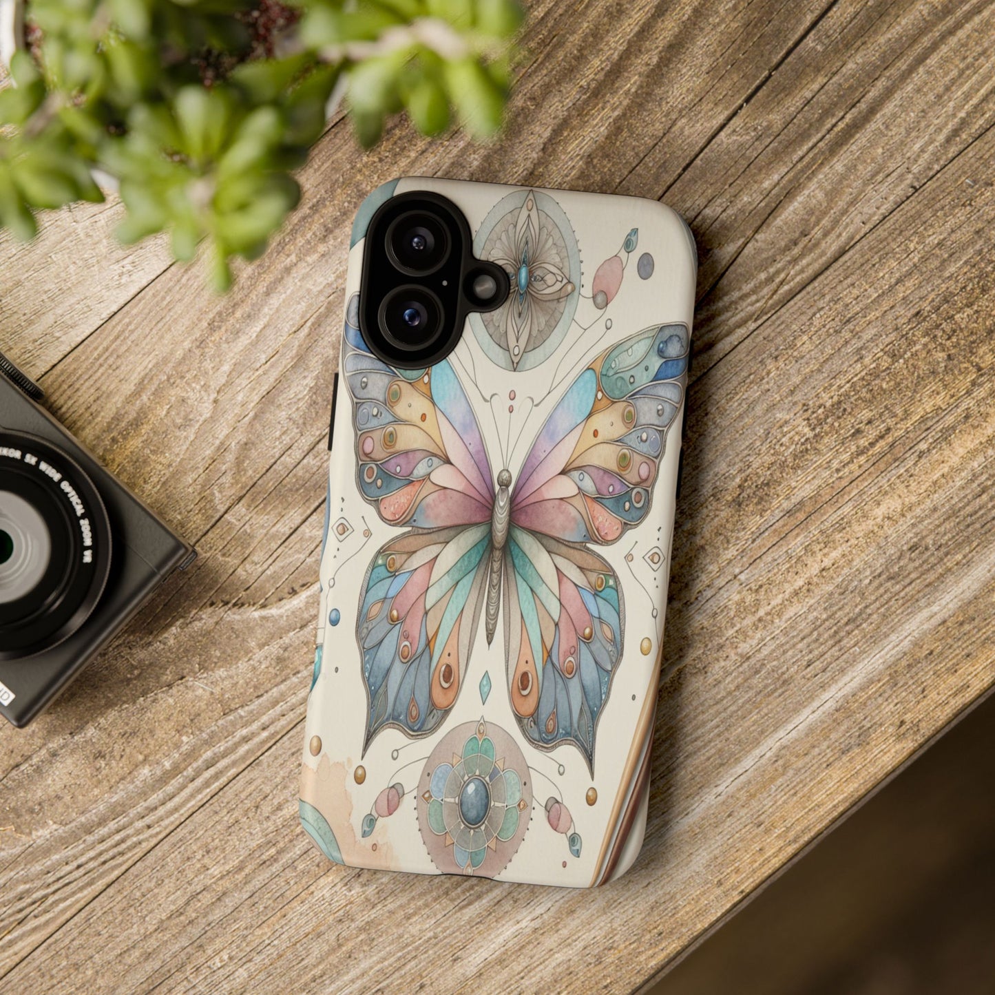 Kaleidoscope Wings - Phone Case