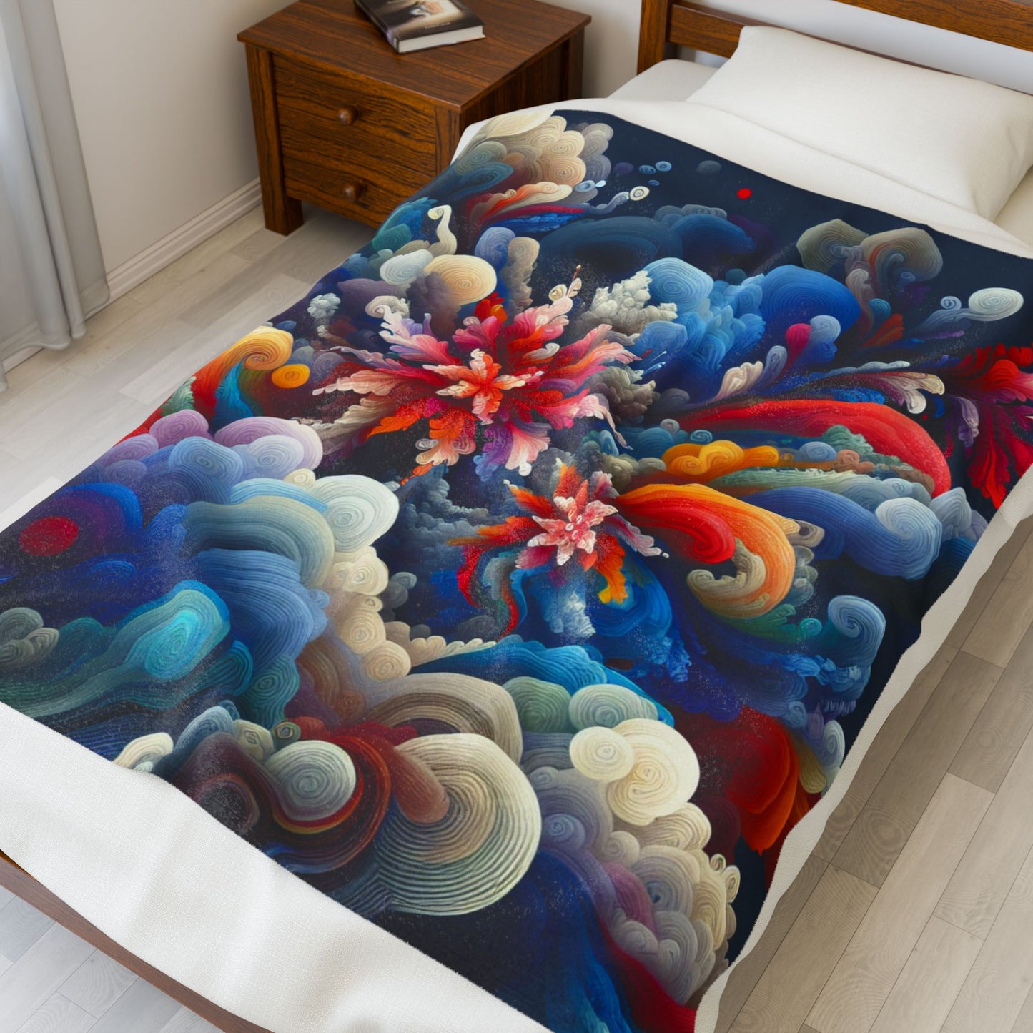 Burst of Creativity - Plush Blanket