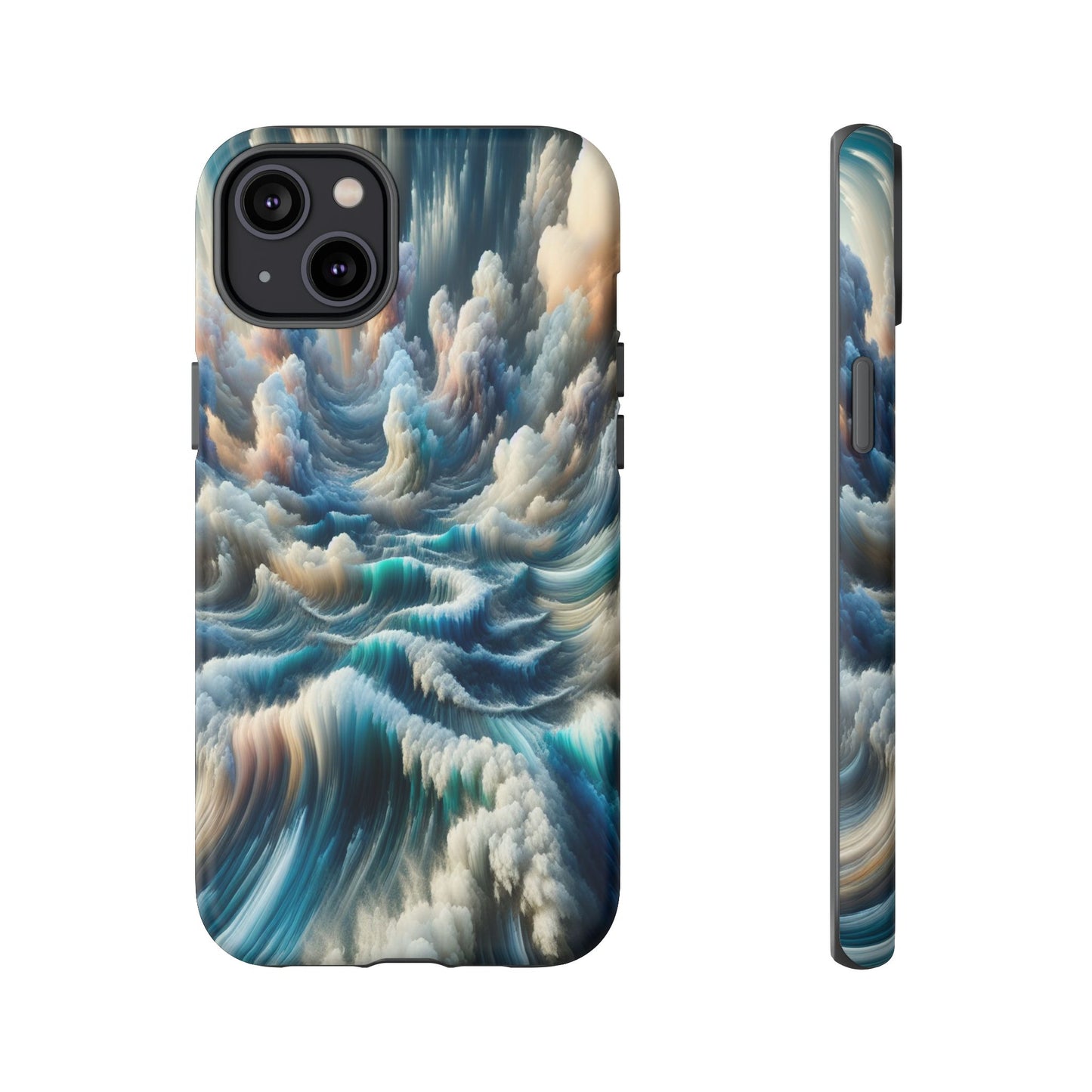 Waves of Clouded Light - Phone Case