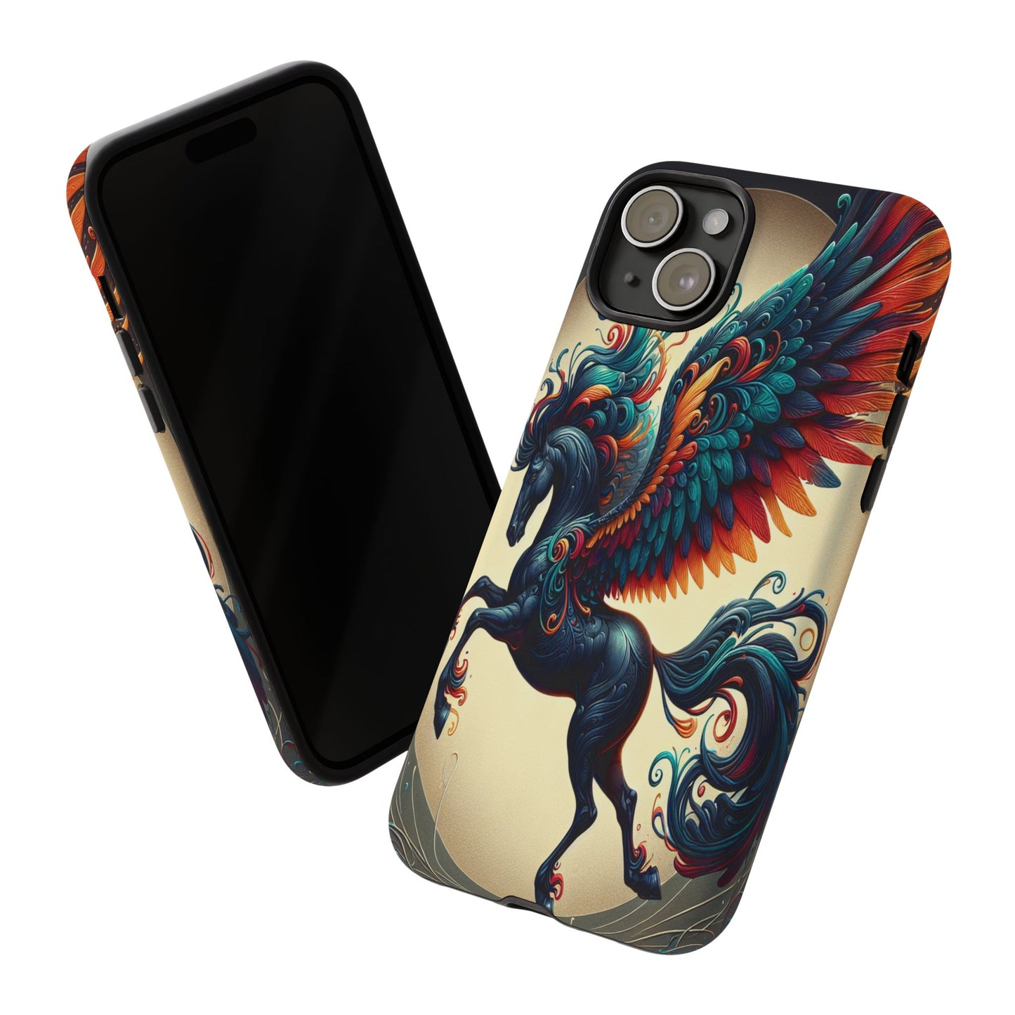 Winged Fantasy in Motion - Phone Case