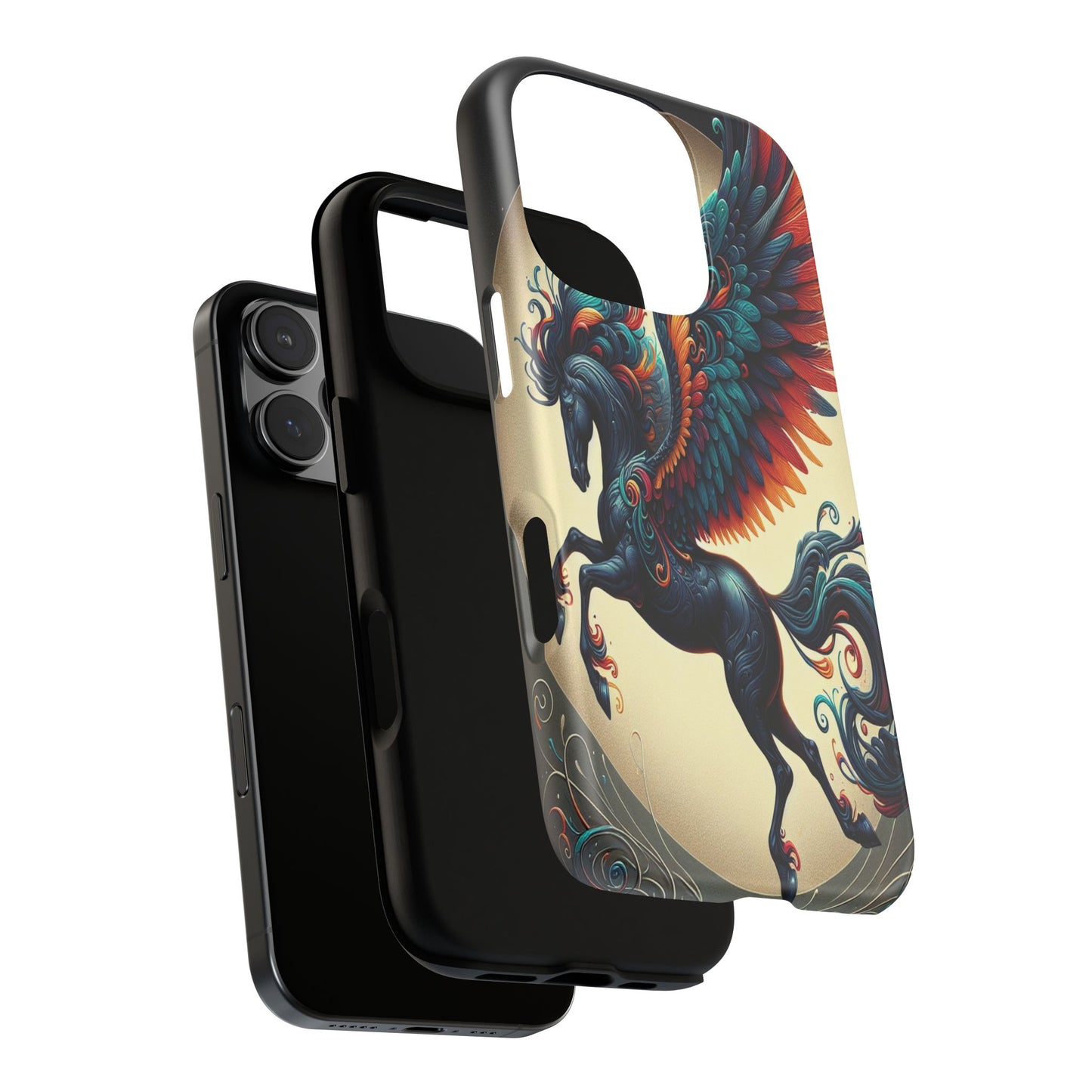Winged Fantasy in Motion - Phone Case