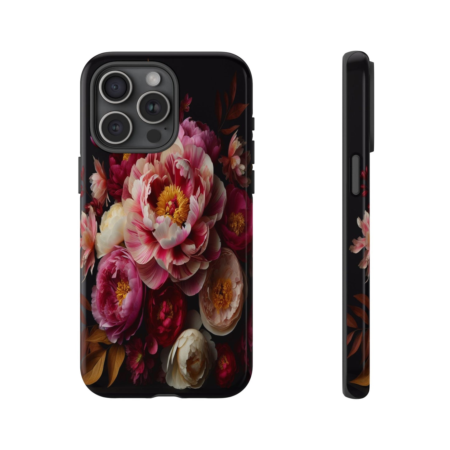 Custom ProtectiveRadiant Petals DisplayIphone Case Compatible With Iphone 16 15 14 - Phone Cover