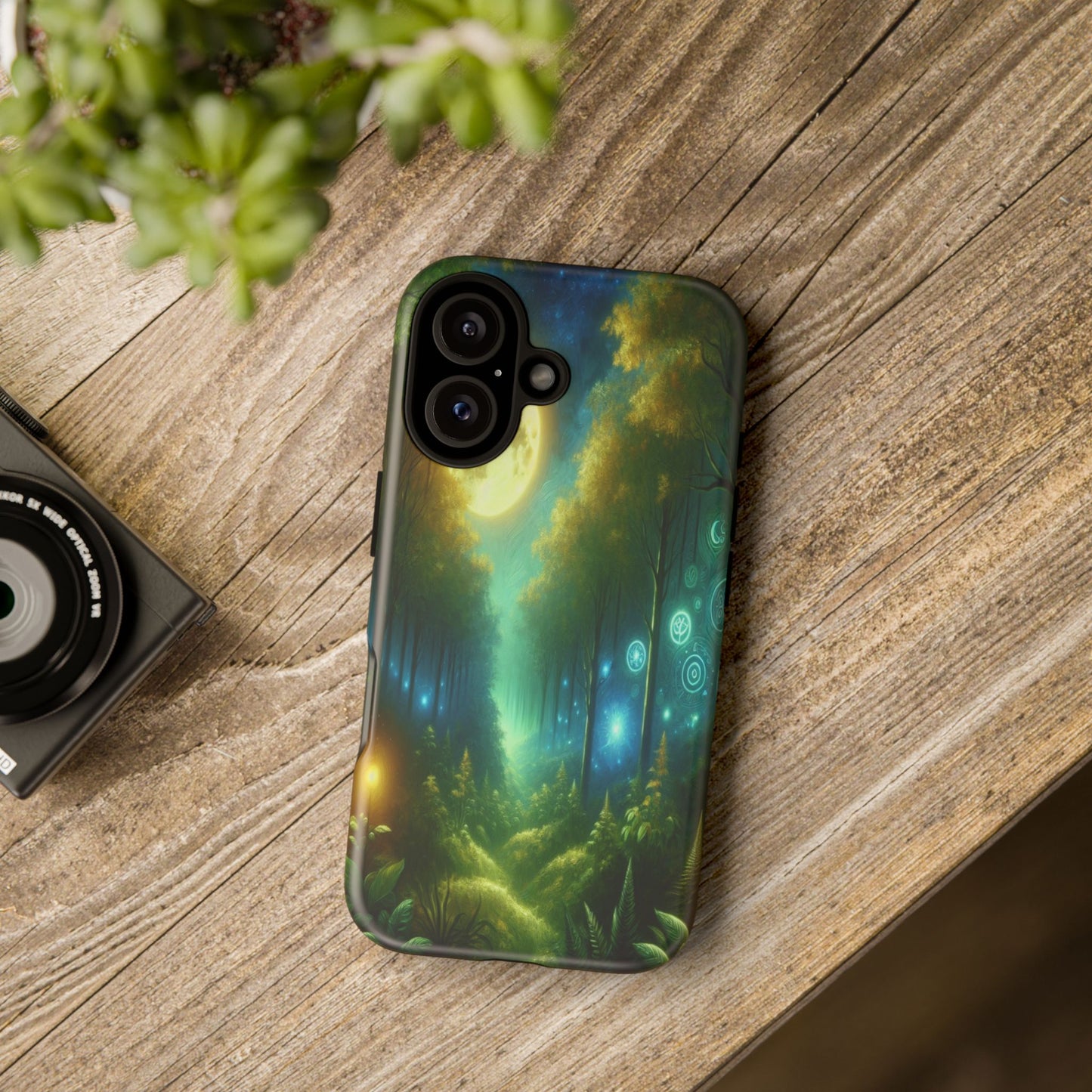Moonlit Forest Wonders - Phone Case