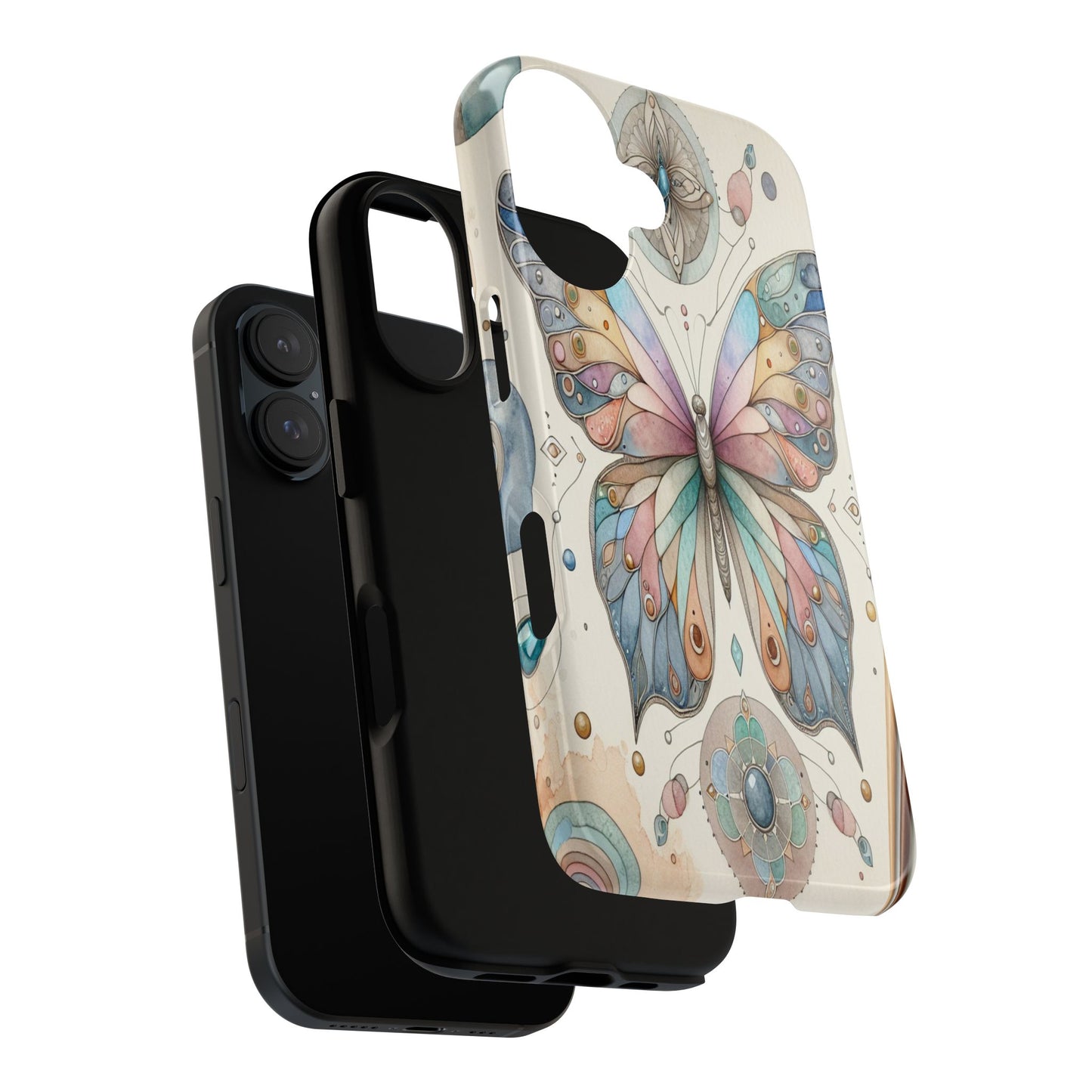 Kaleidoscope Wings - Phone Case
